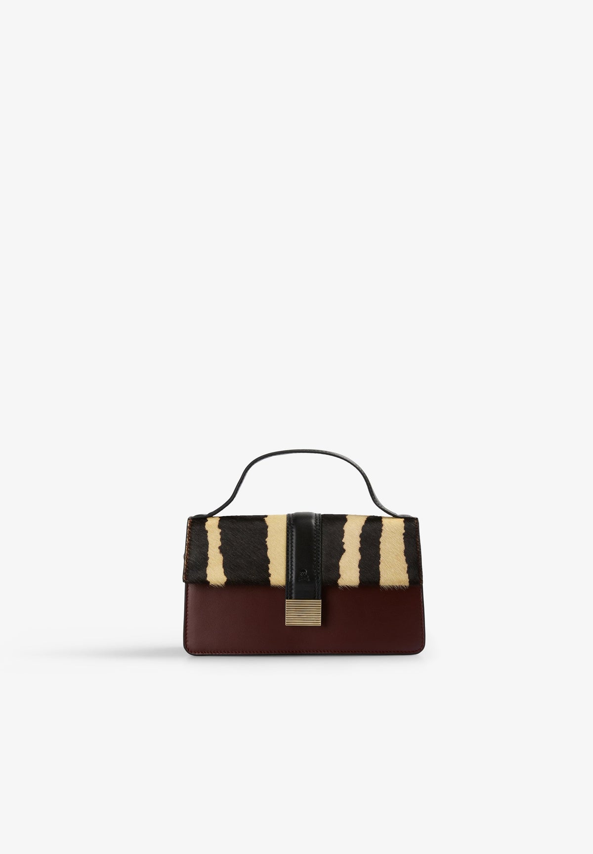 SCBIZEBRA LEATHER BAG