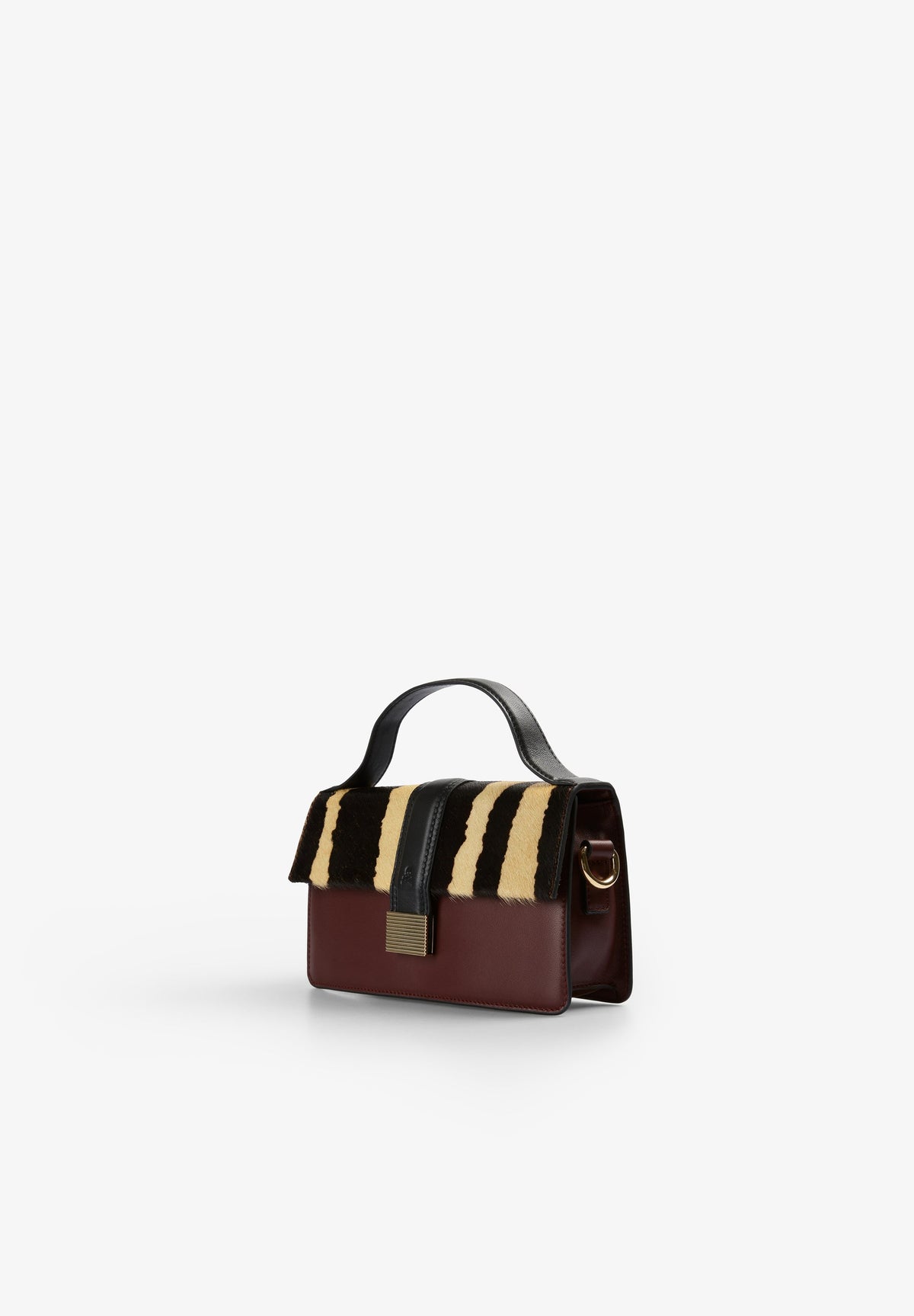 SCBIZEBRA LEATHER BAG