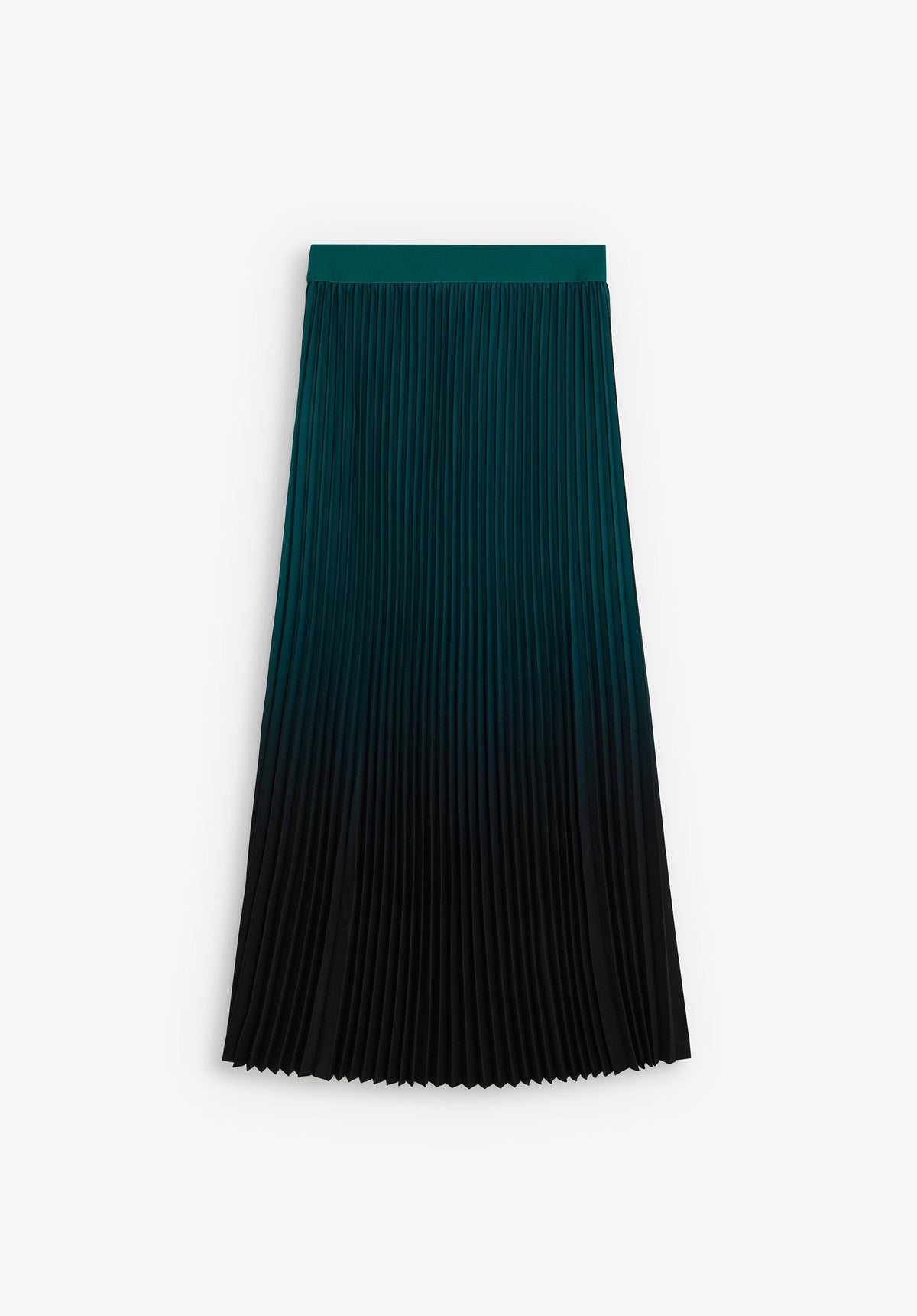 PLEATED MIDI SKIRT
