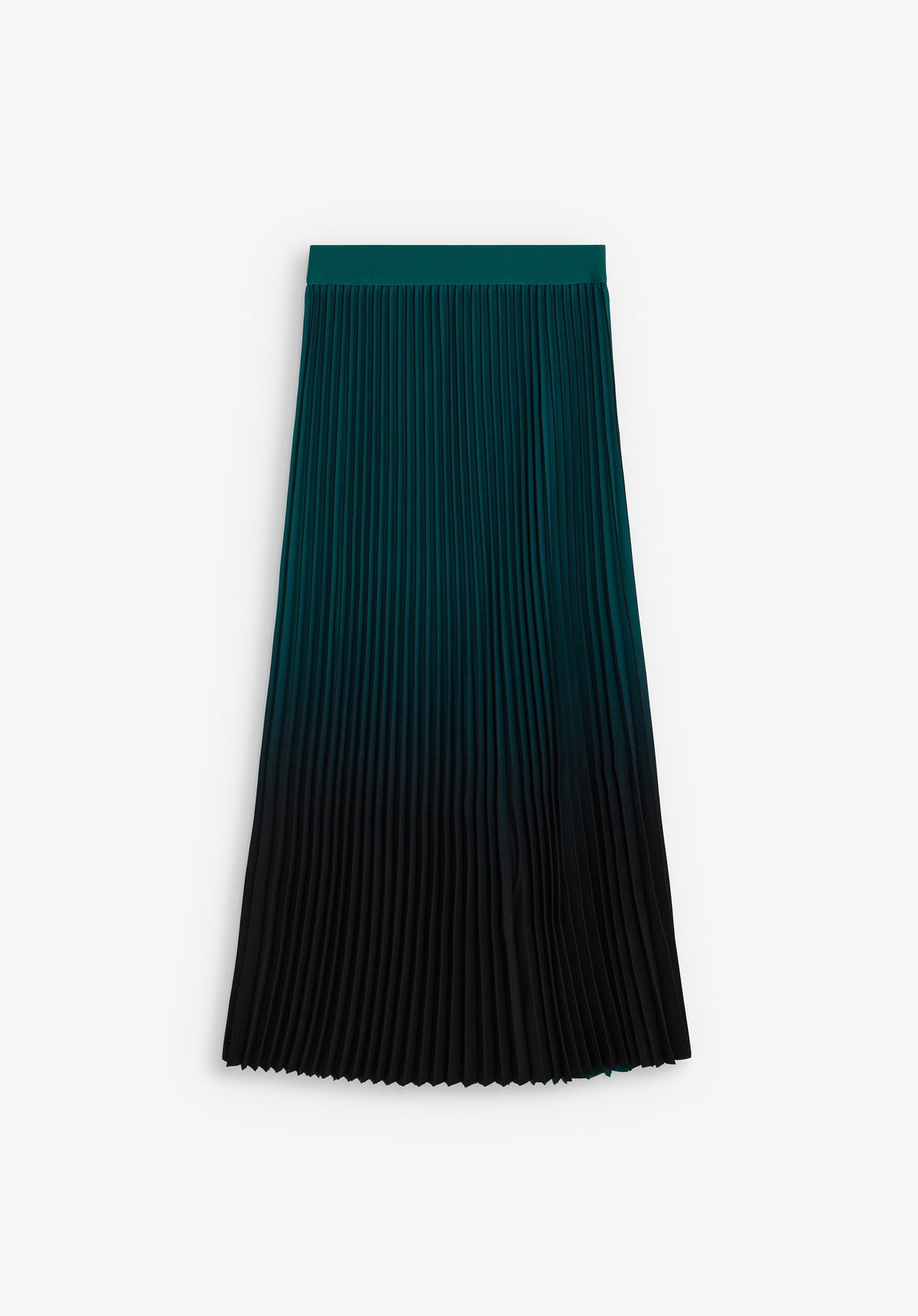 PLEATED MIDI SKIRT