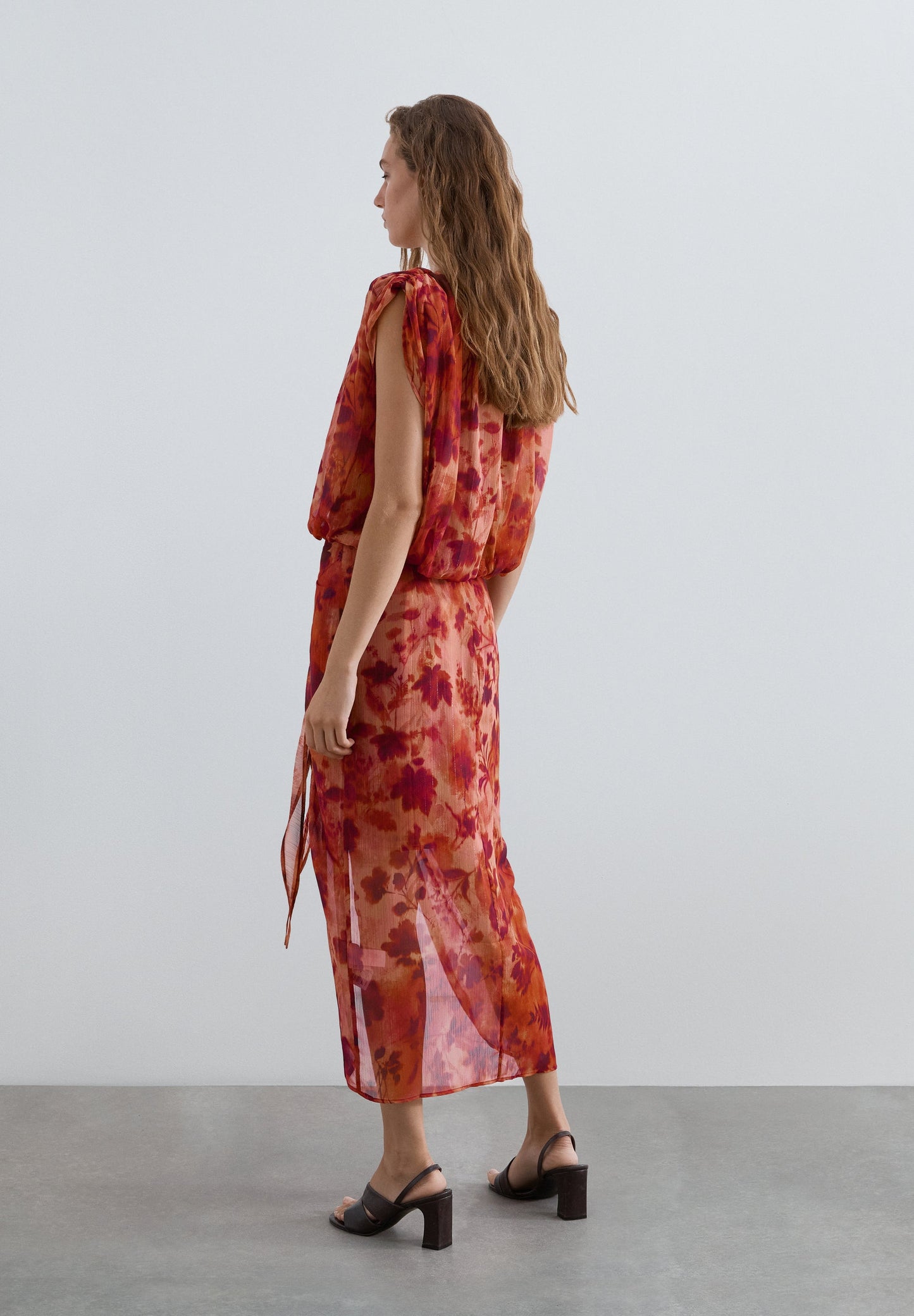 SCRF FLOWER SKIRT