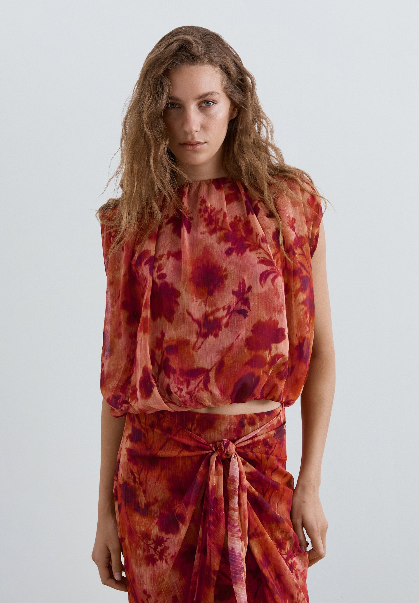 SCRF FLOWER TOP