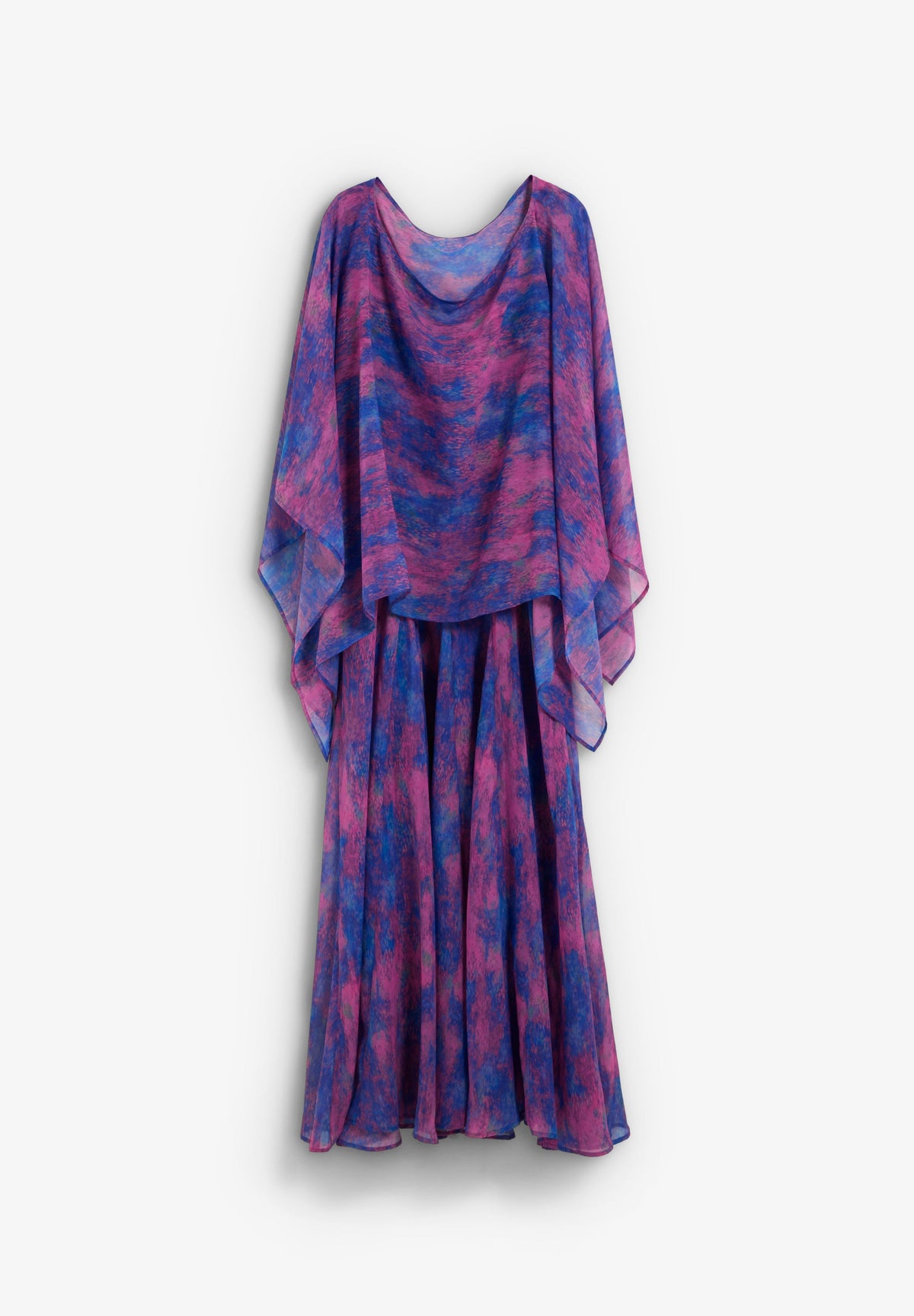 FLOWING PRINTED DRESS