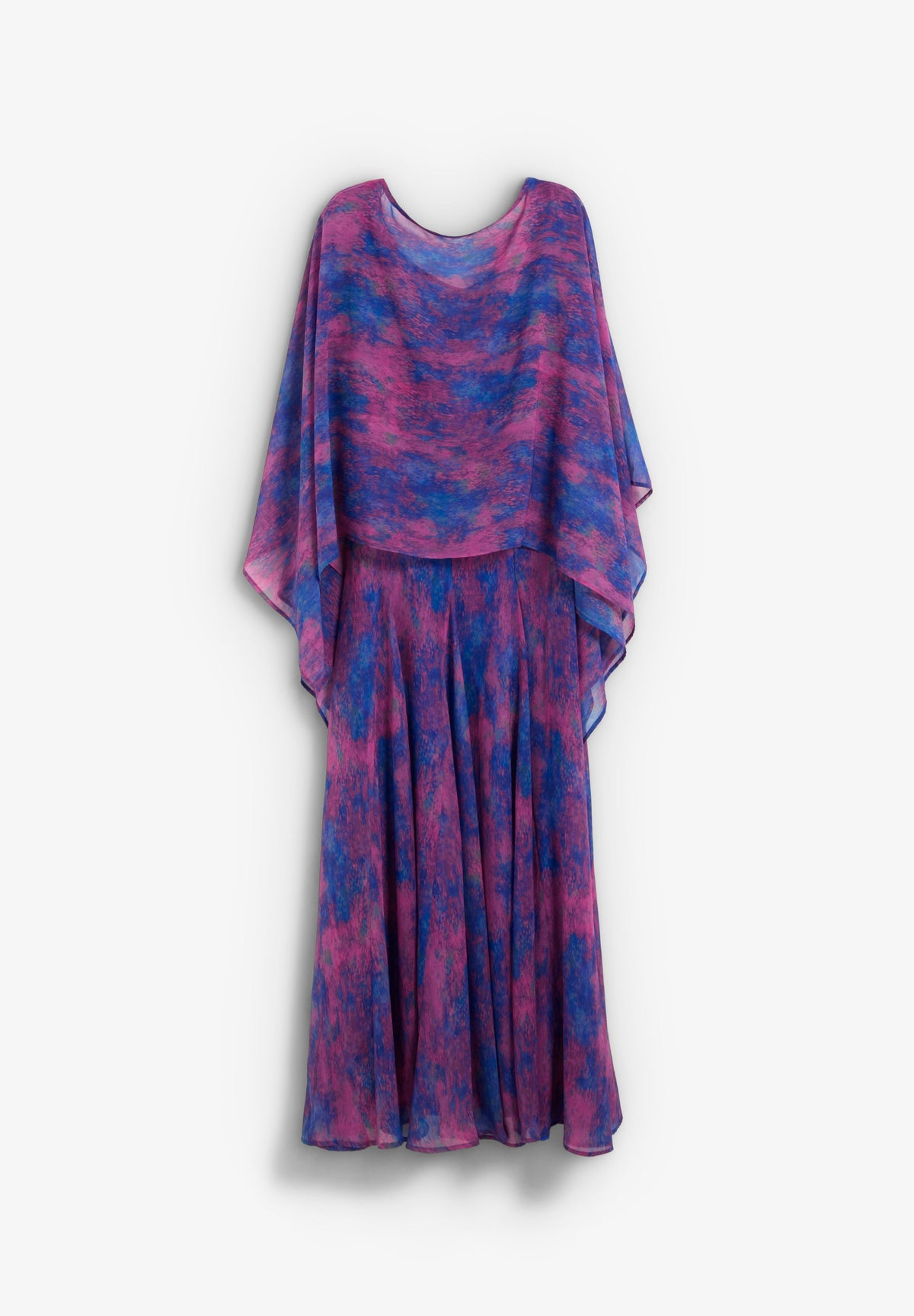 FLOWING PRINTED DRESS