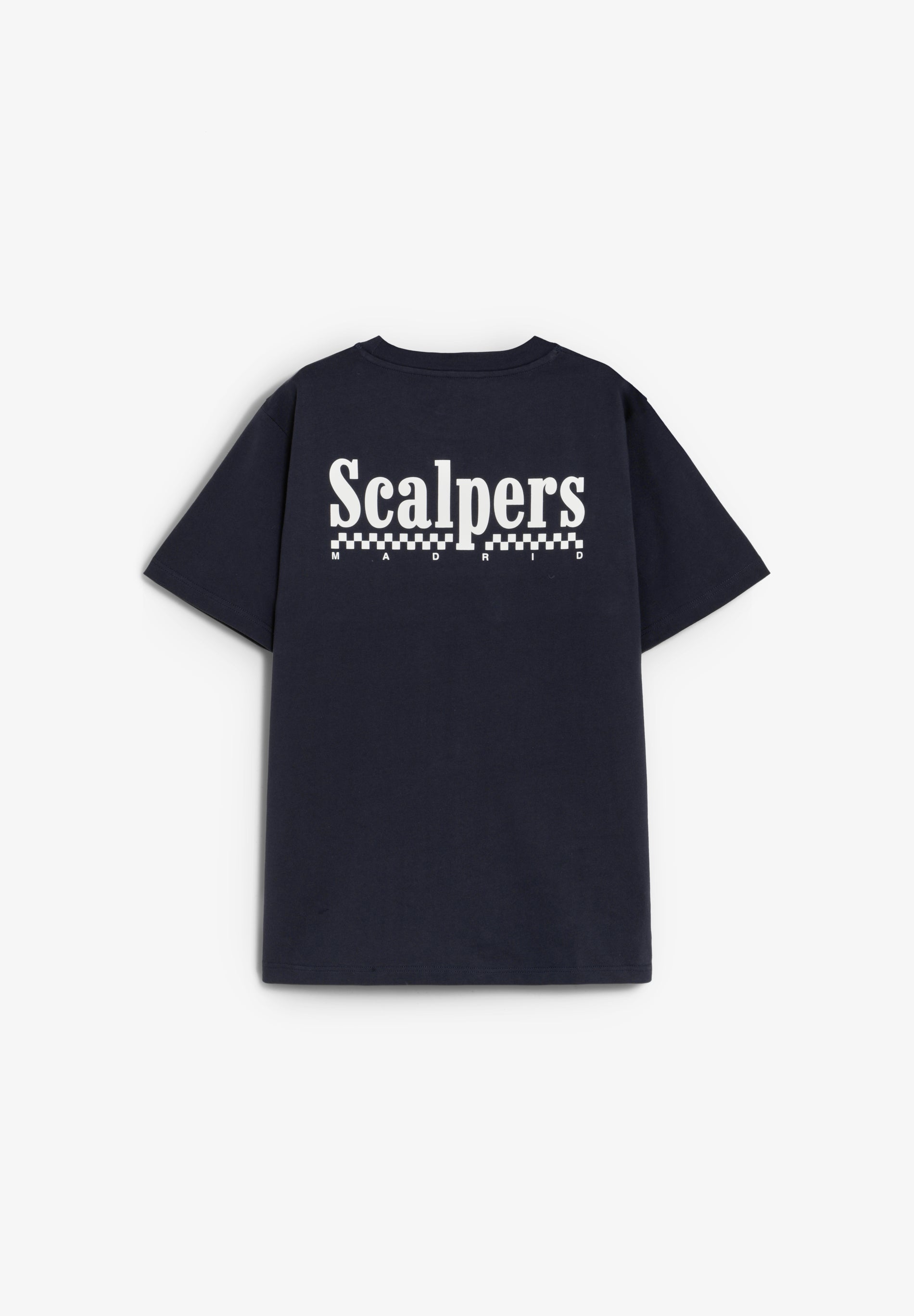 T-SHIRT WITH BACK LOGO PRINT