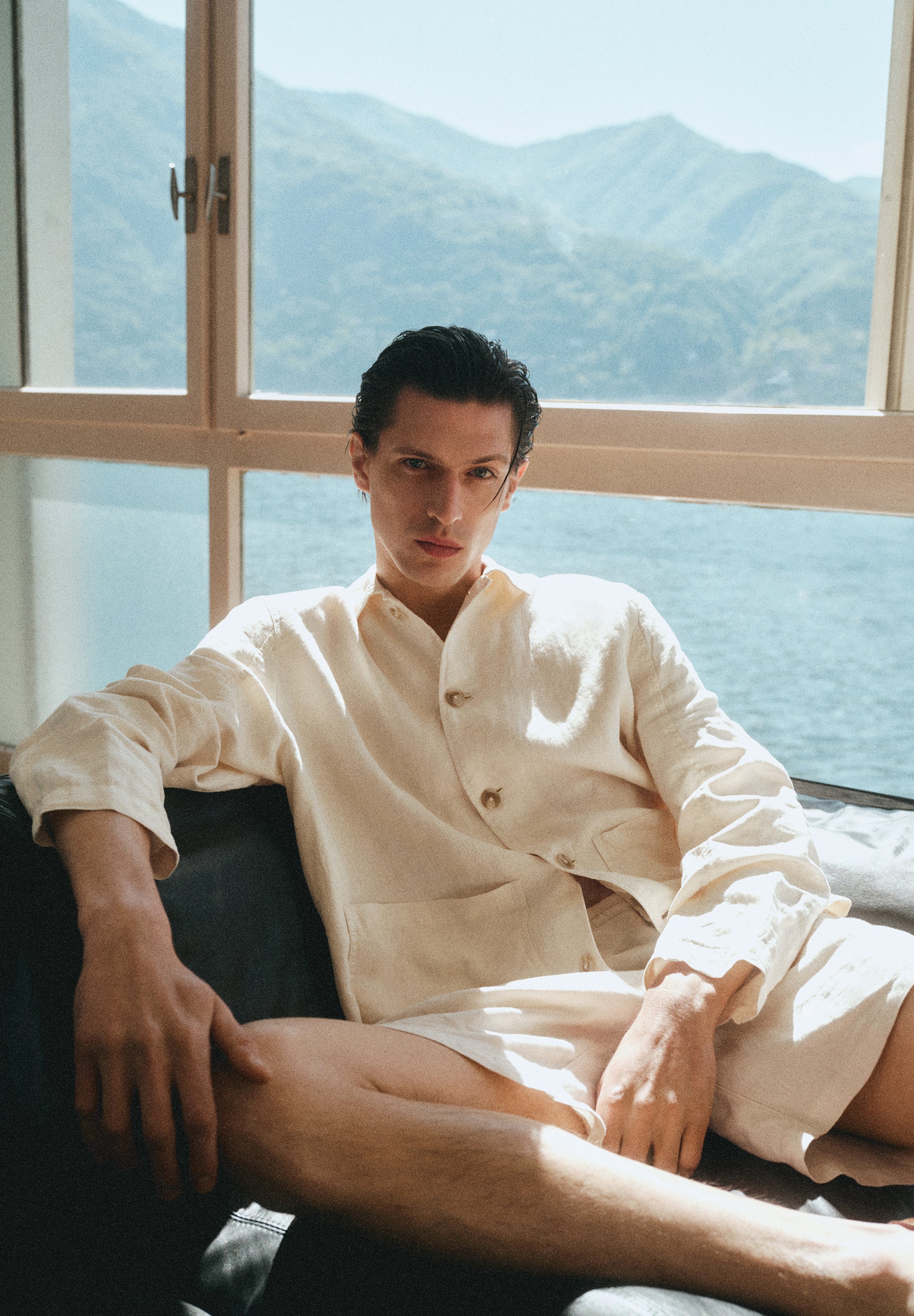 SCAPOLO LINEN SHORTS