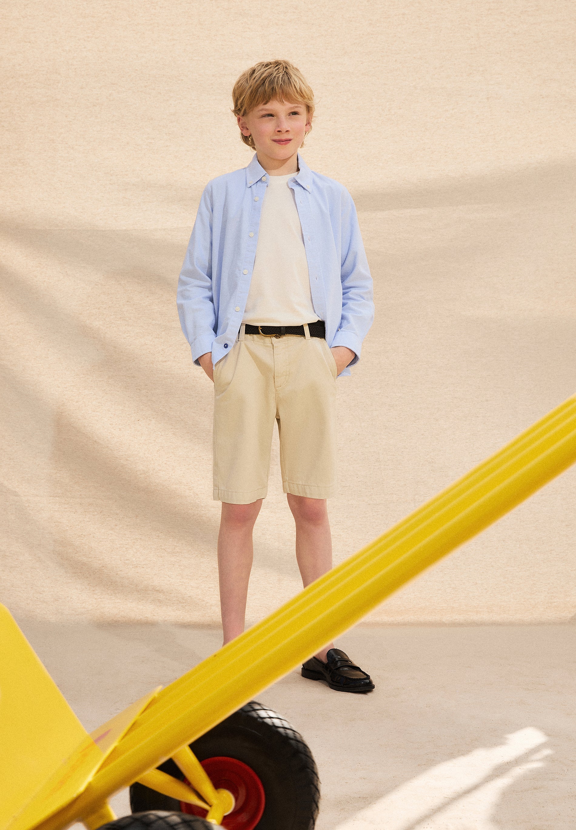 OXFORD SHIRT WITH BUTTON-DOWN COLLAR