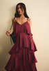 SCSLIP RUFFLE DRESS