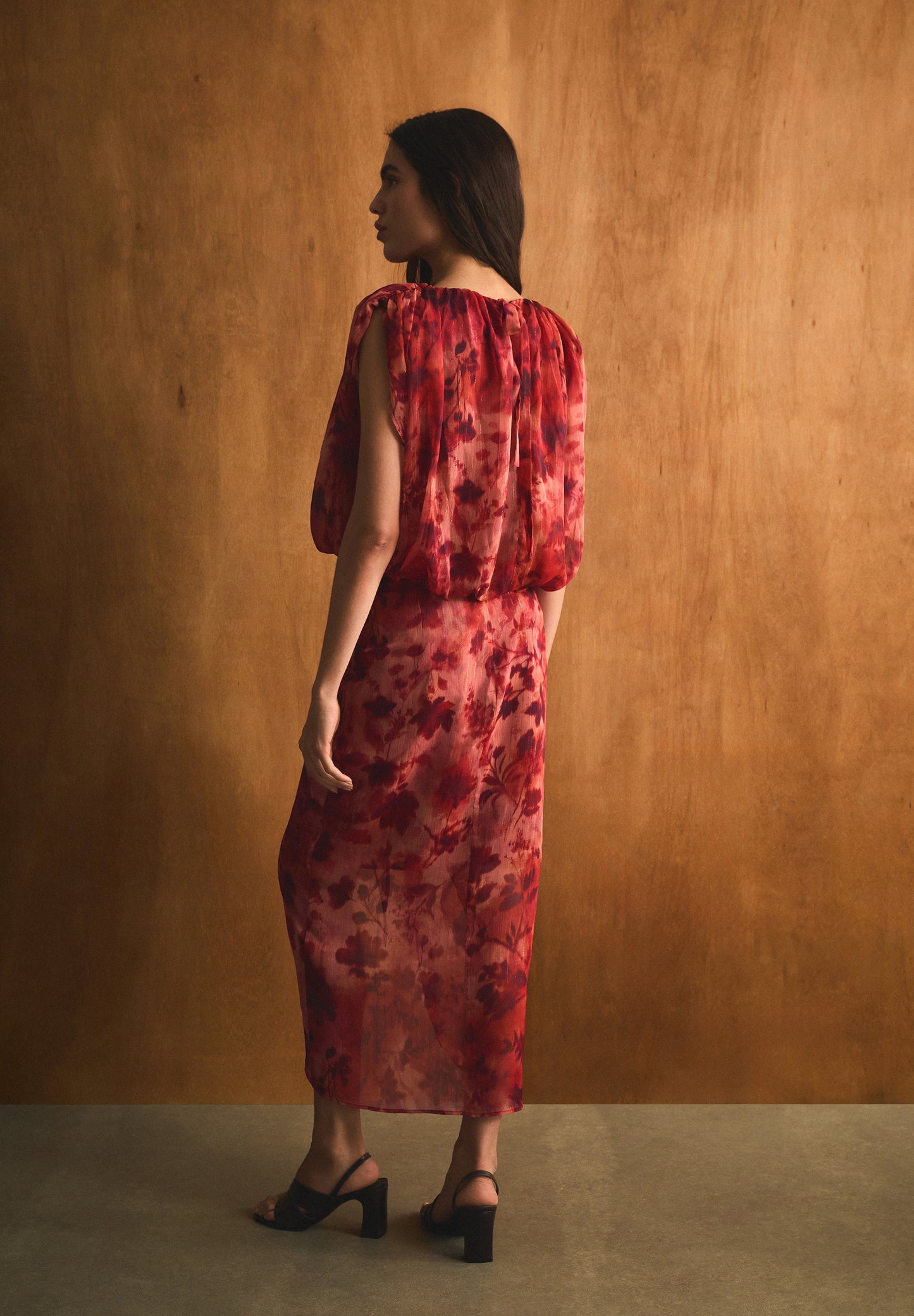 SCRF FLOWER SKIRT