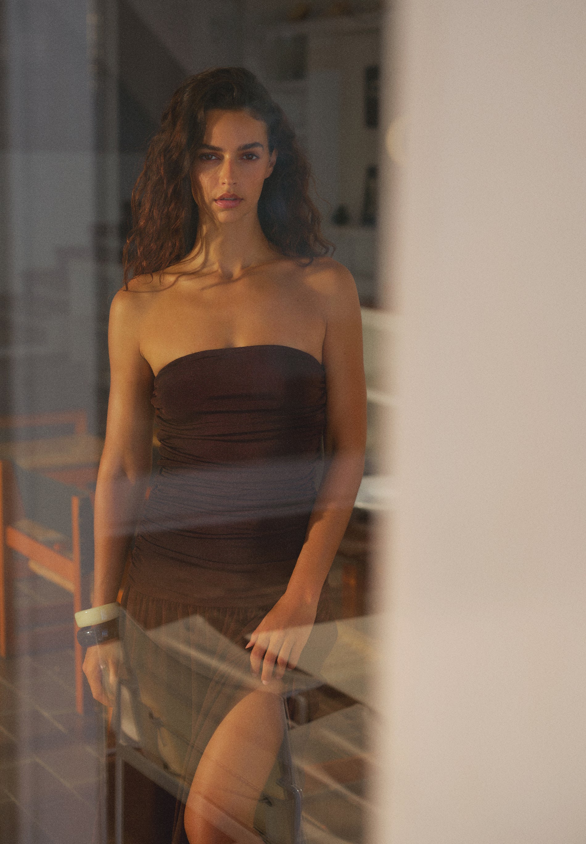 SCSTRAPPLESJERSEY DRESS
