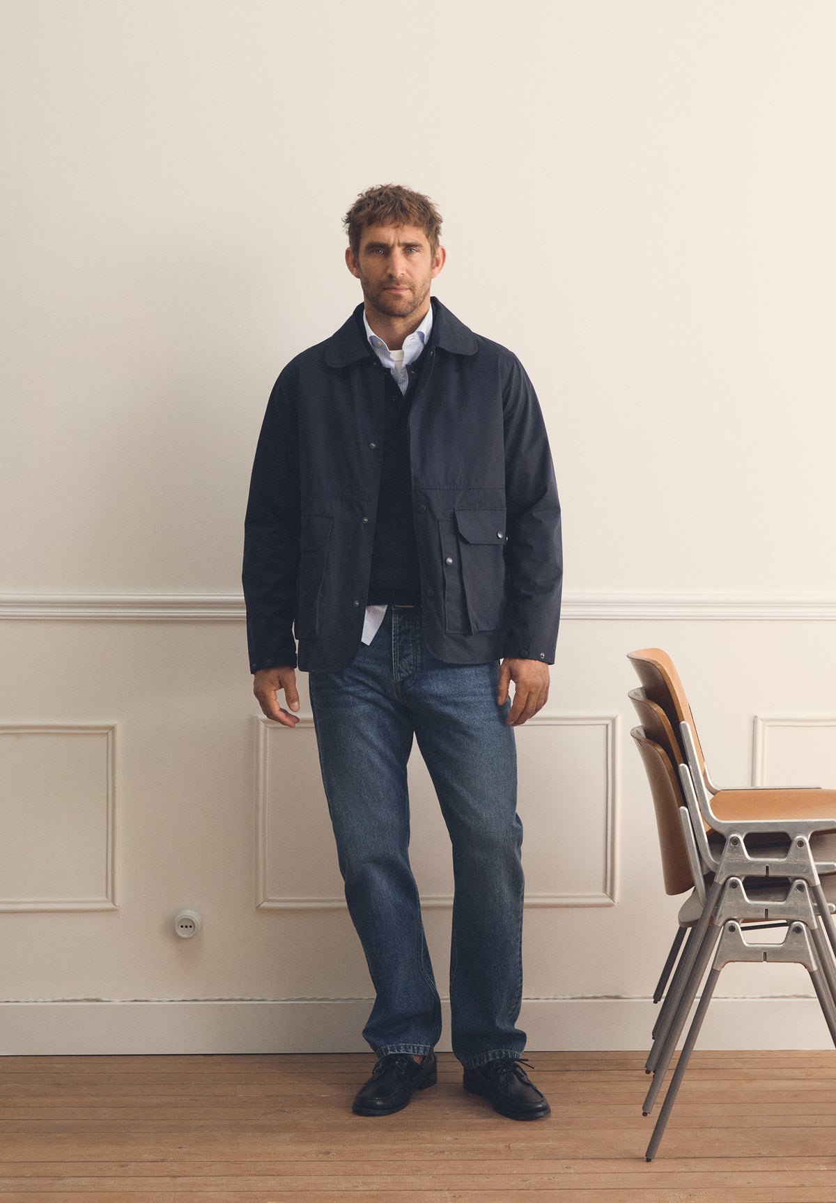 TECHNICAL JACKET WITH POCKETS
