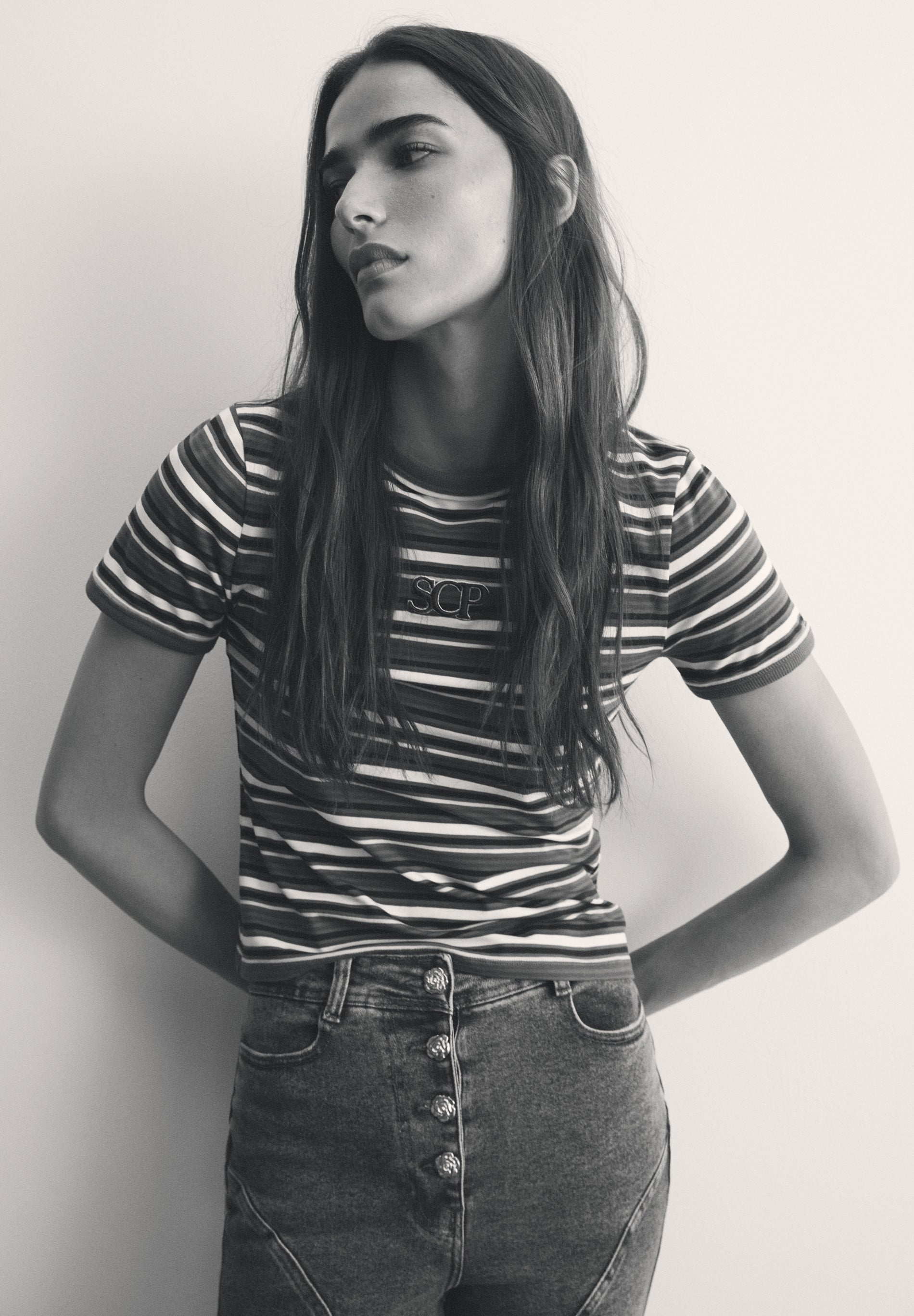 SCMULTISTRIPES SCP TEE
