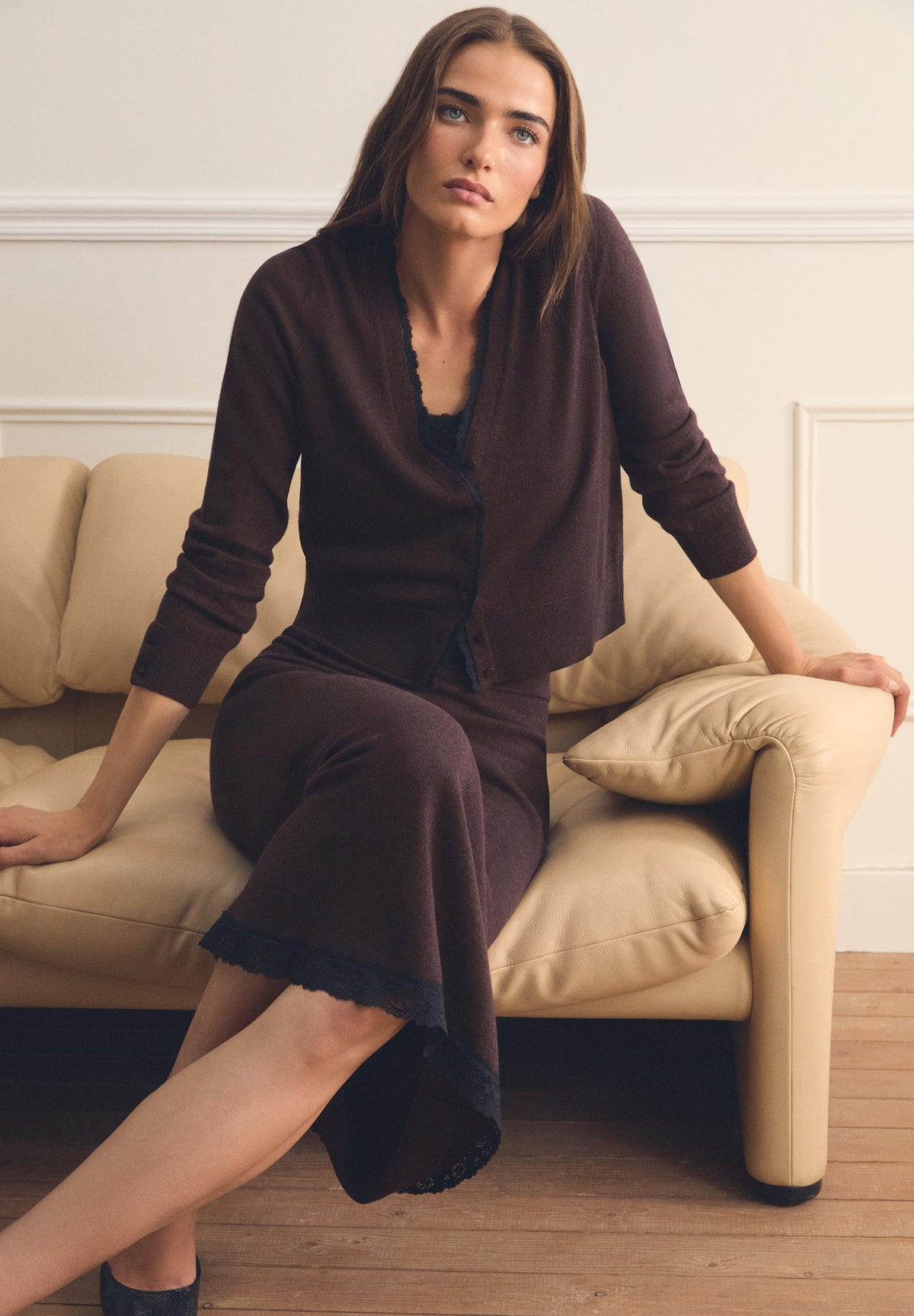 SCLARA KNIT CARDIGAN