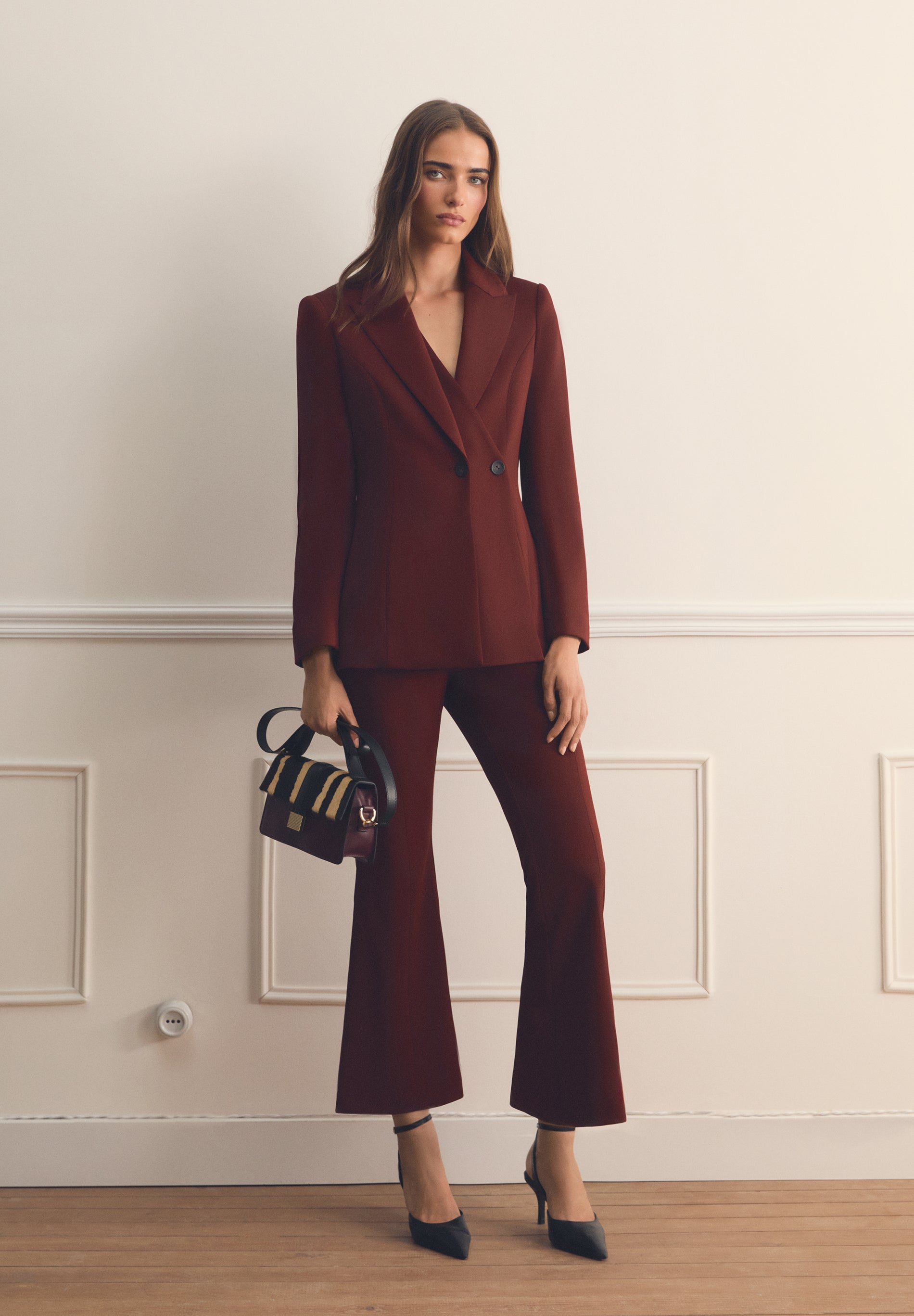 SCDOUBLE LAPEL BLAZER
