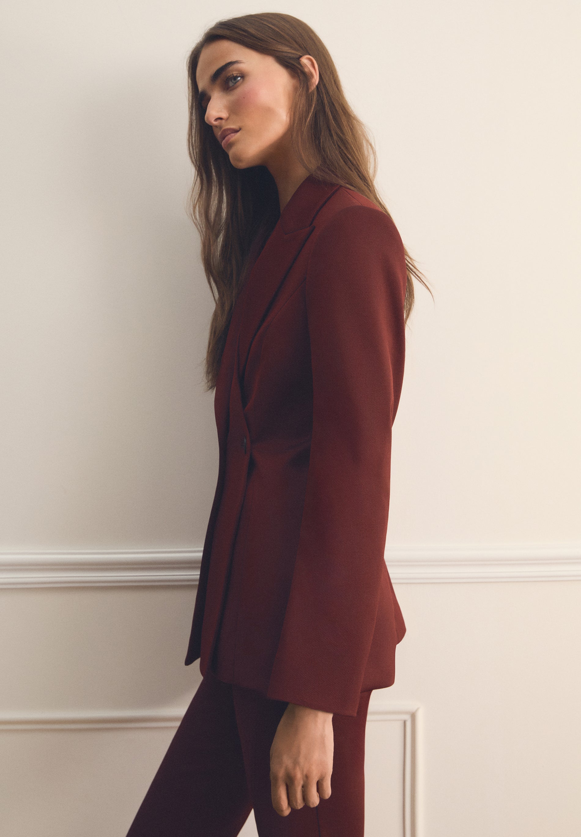 SCDOUBLE LAPEL PANT