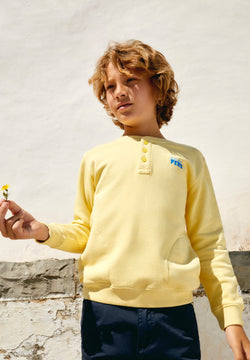 SHIBORI SKULL SWEATER KIDS
