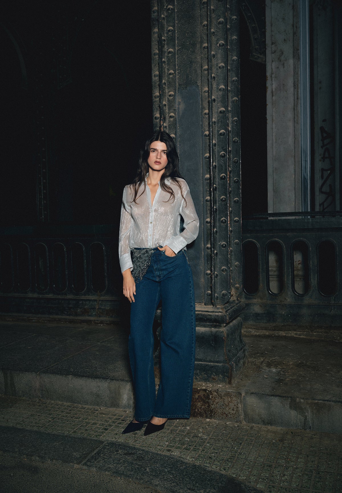 LUREX SILK SHIRT