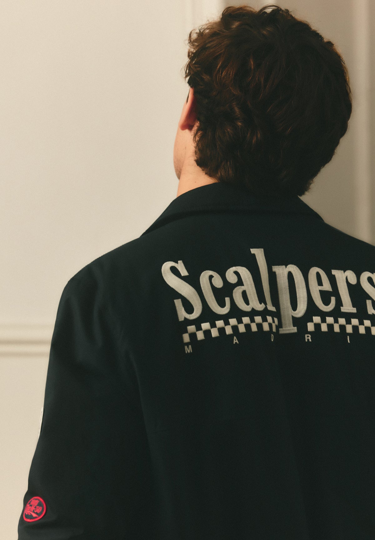 BOMBER JACKET WITH PATCHES
