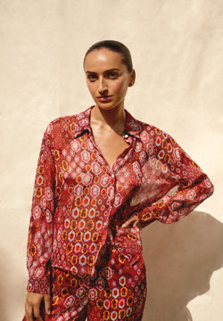 FLOWING ETHNIC SHIRT
