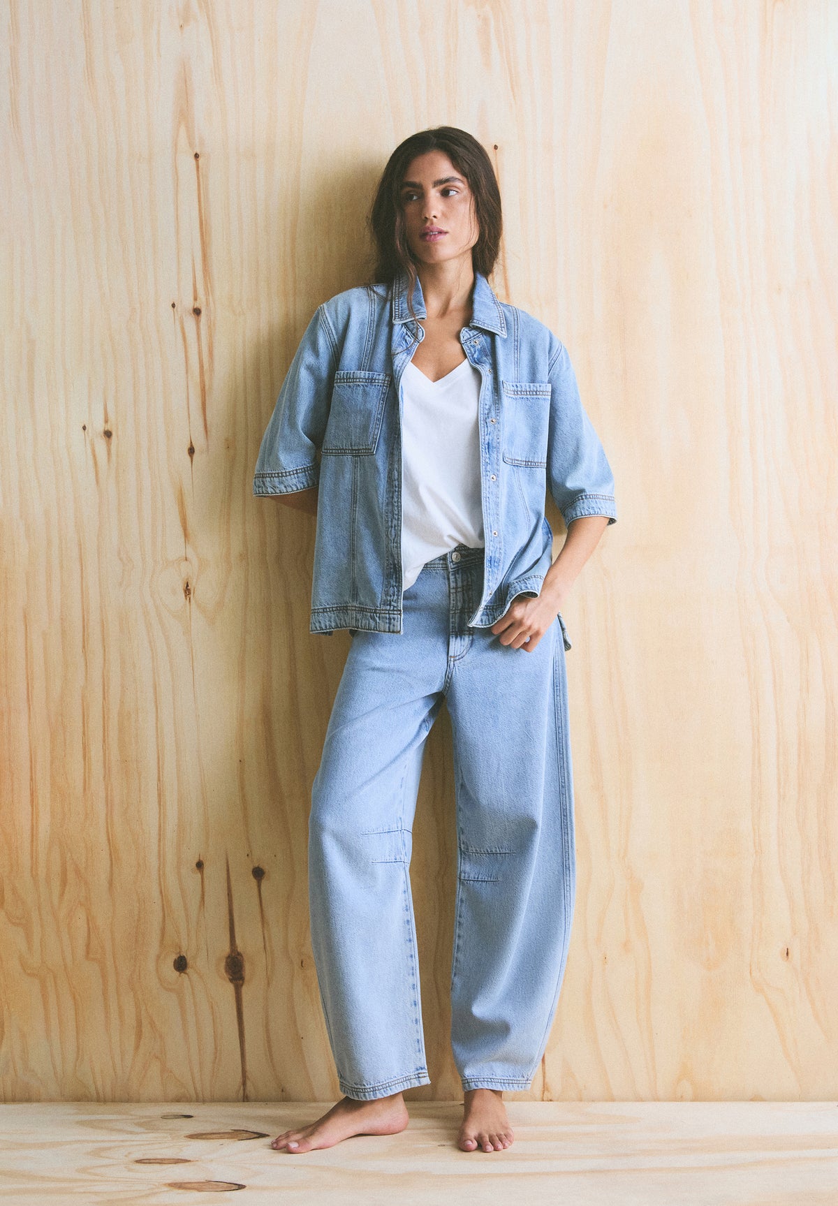 SCSUMMER SS DENIM SHIRT