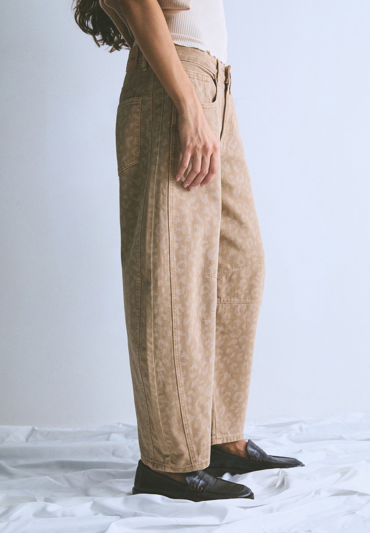 SCLEO BALLOON DENIM PANT