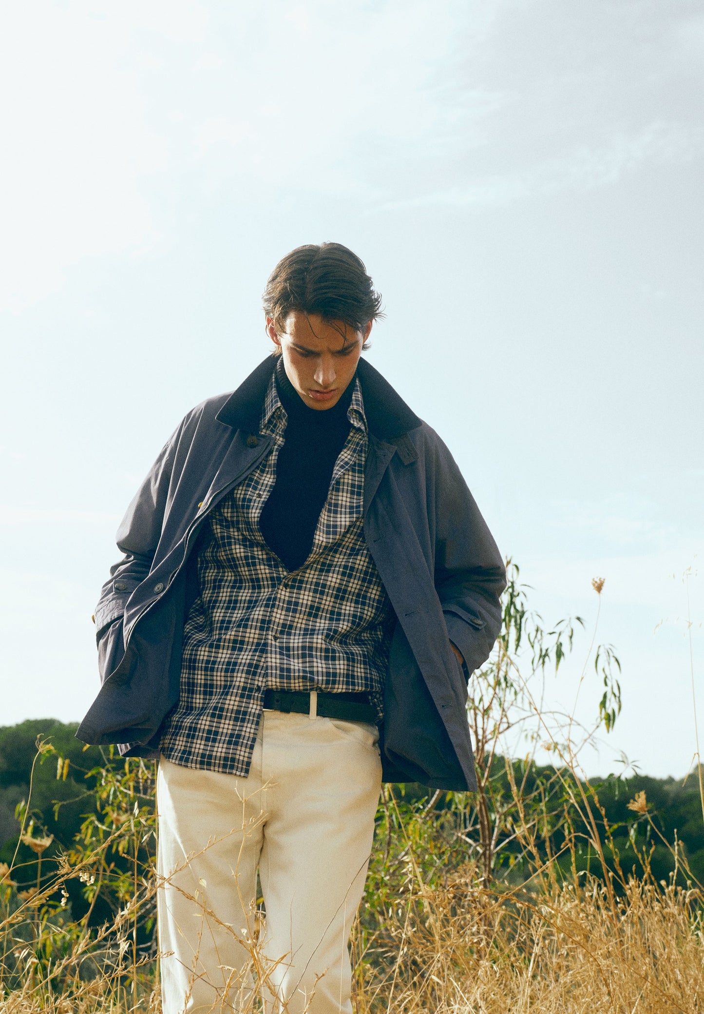 TARTAN PRINT SHIRT