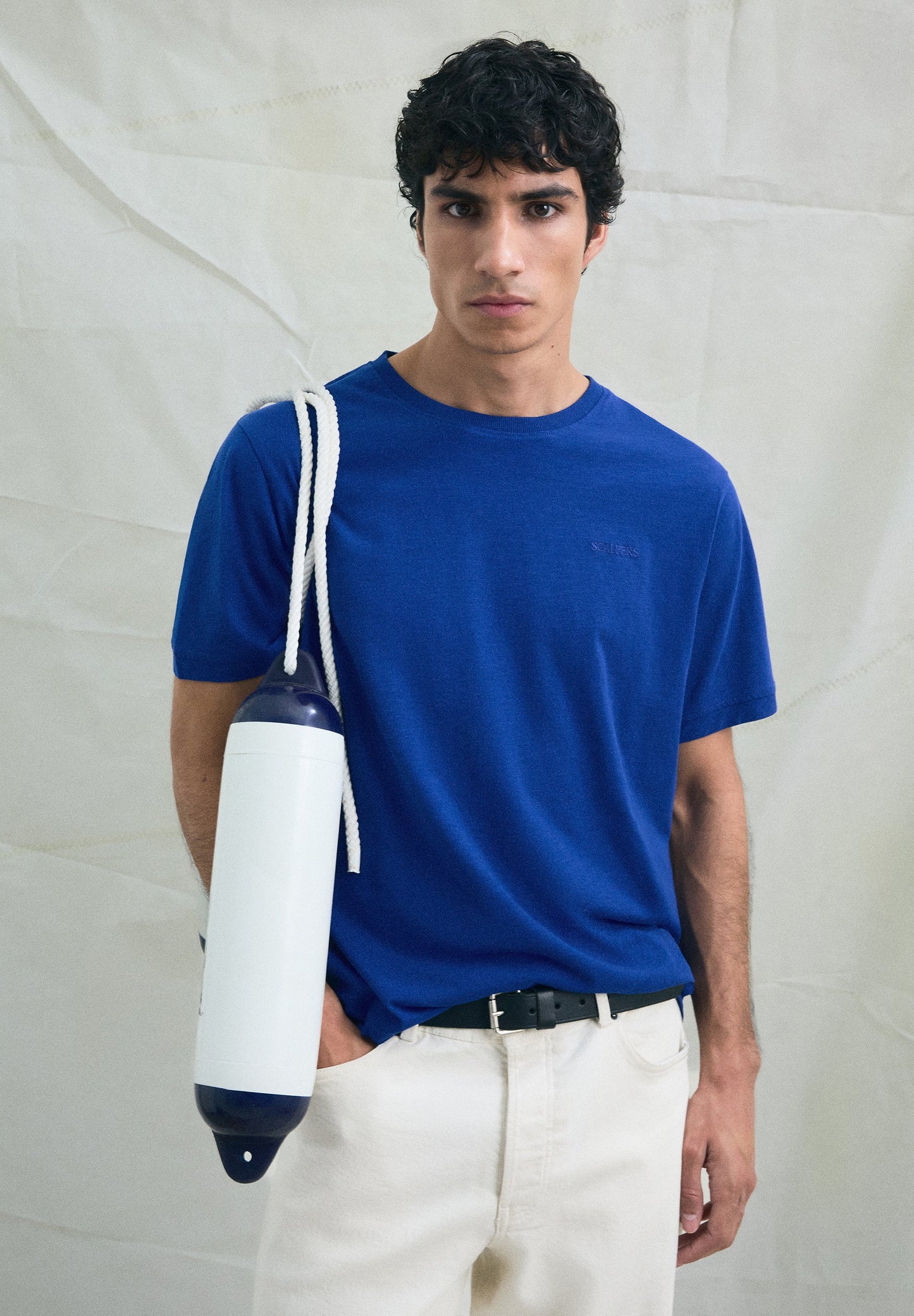 FADED EMBROIDERED T-SHIRT