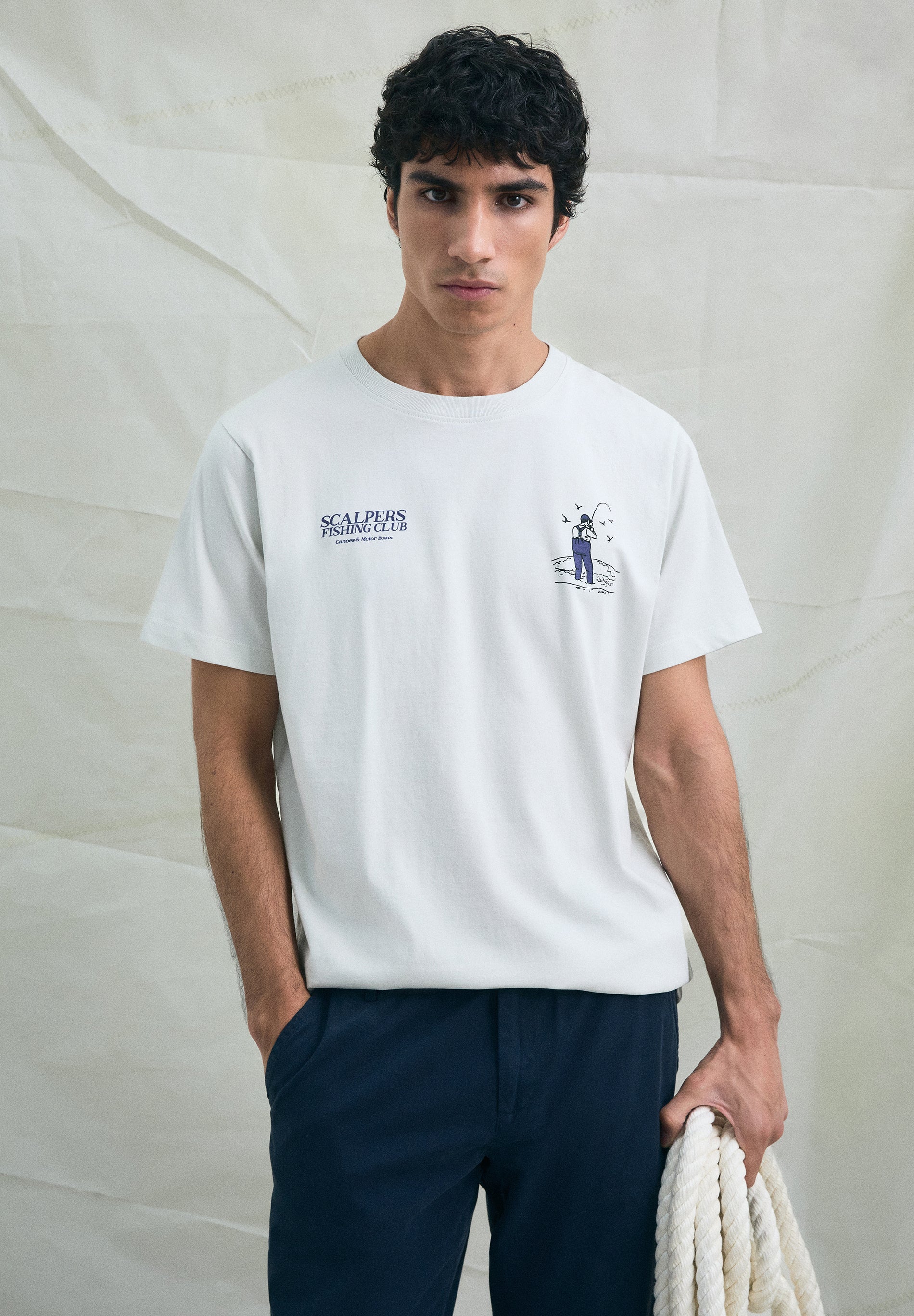 FISH PRINT T-SHIRT