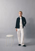 NAVY JACKET WITH POCKET
