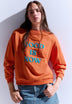 SLOGAN PRINT SWEATSHIRT