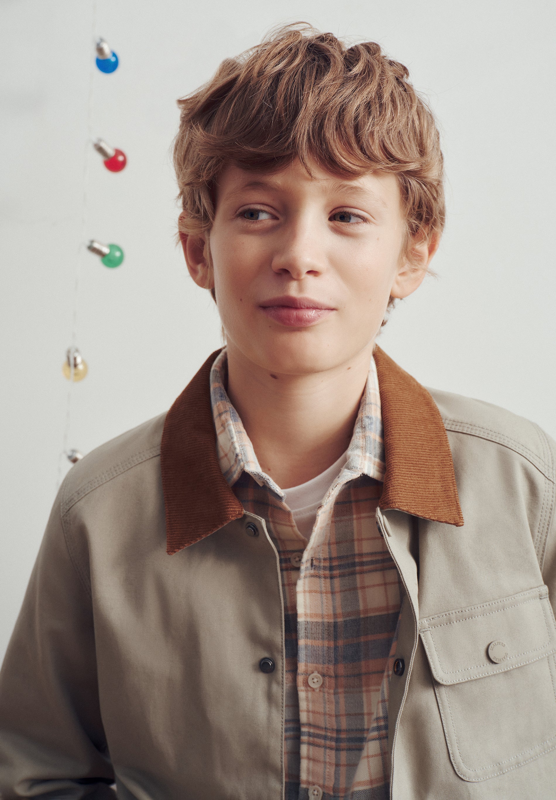 JACKET WITH SHIRT COLLAR