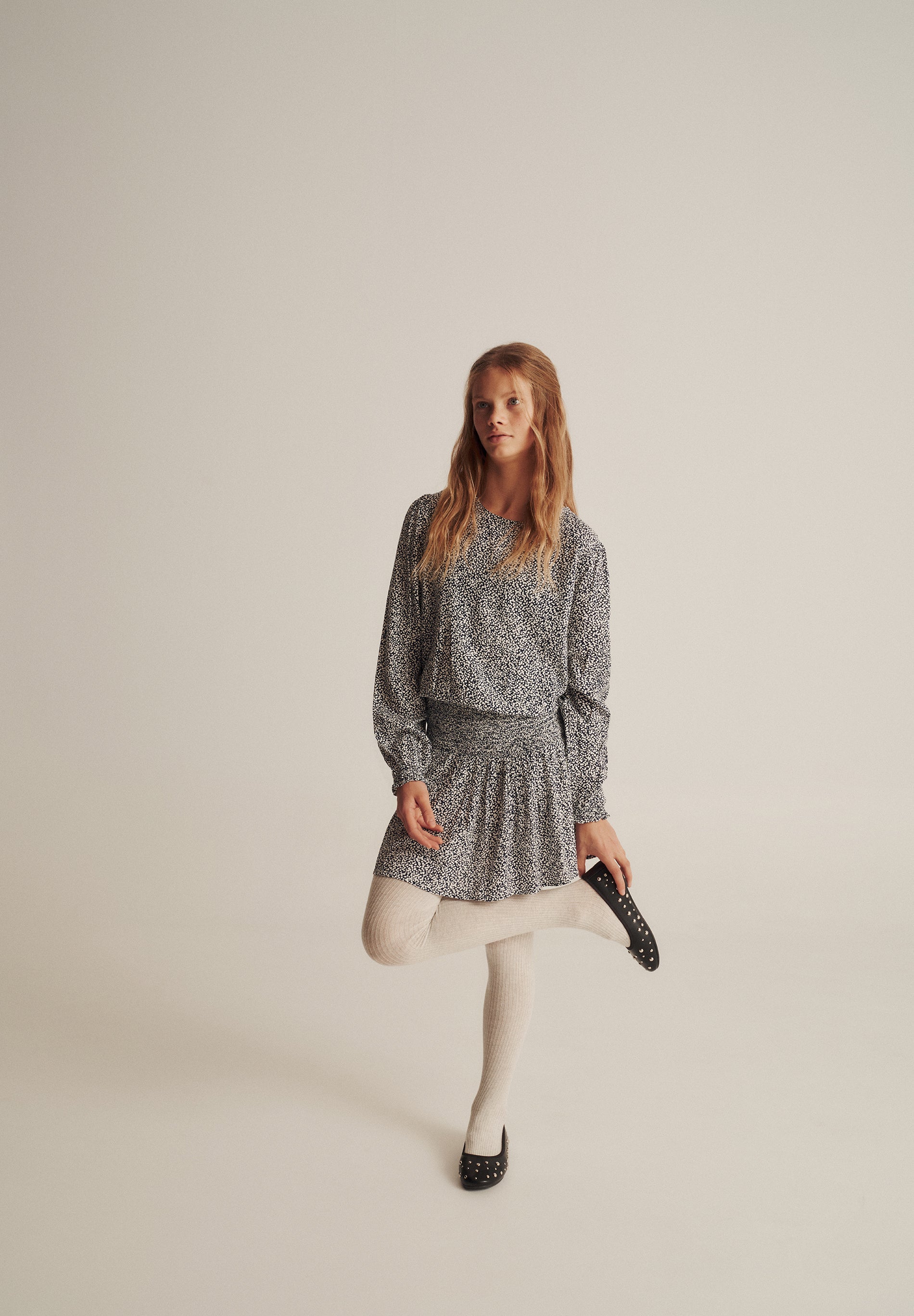 MINI DRESS WITH PRINT