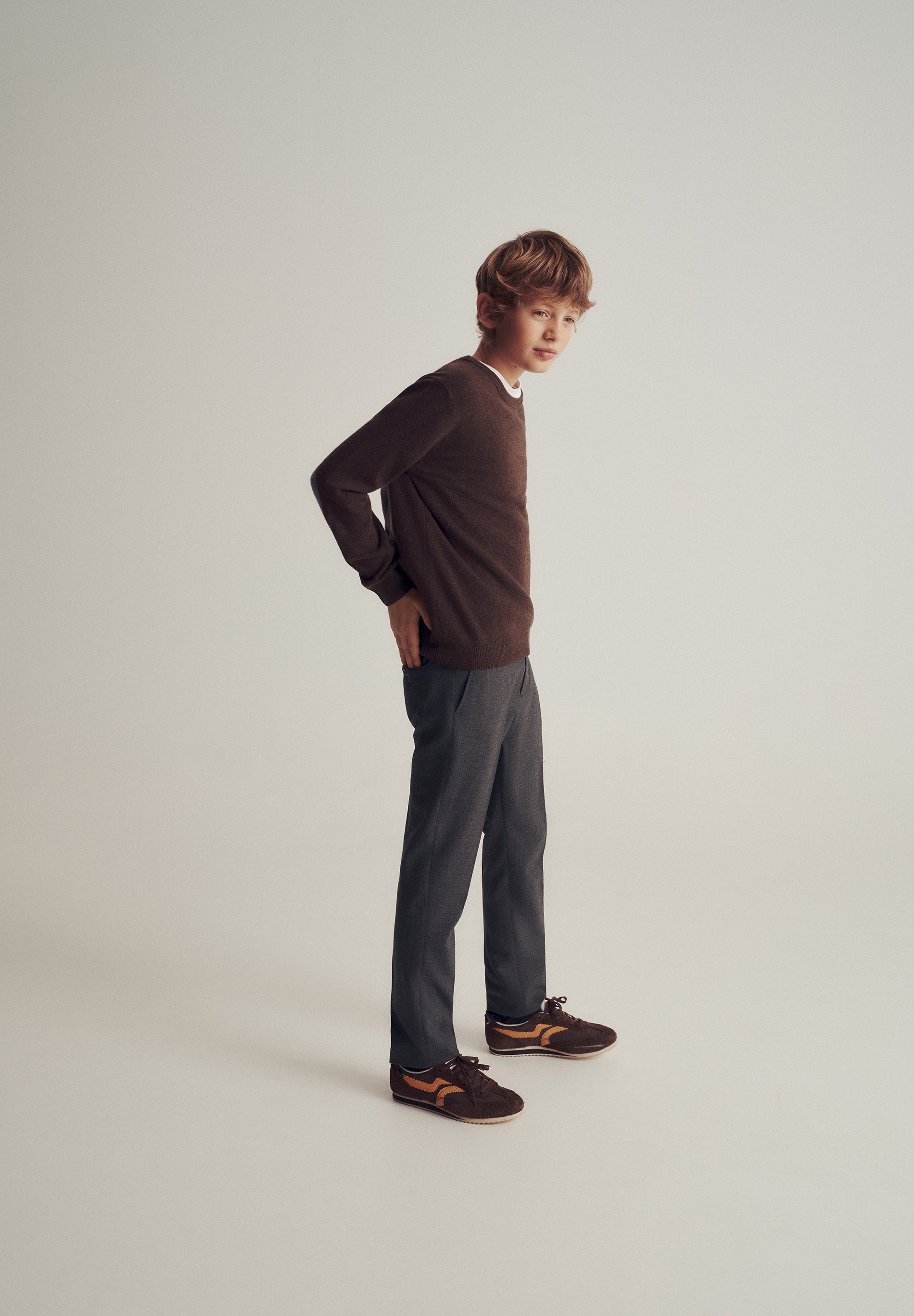 WOOL SWEATER WITH SKULL