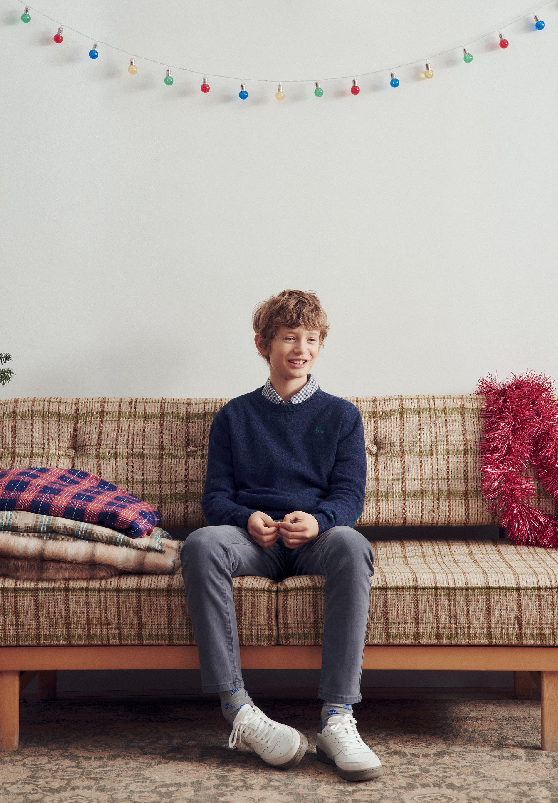 WOOL SWEATER WITH SKULL