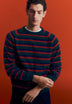 STRIPED WOOL SWEATER