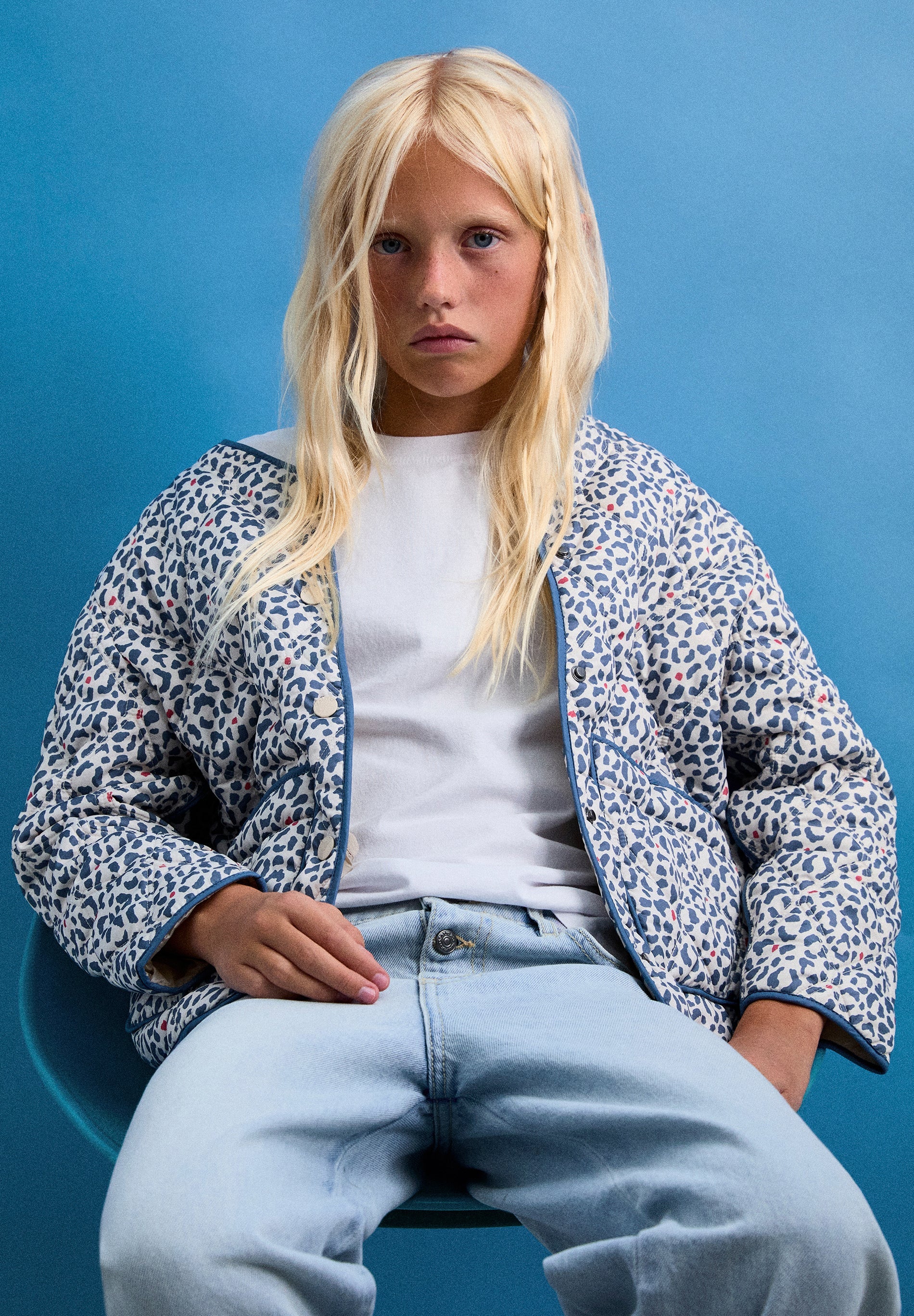 CHAQUETA ACOLCHADA ANIMAL PRINT