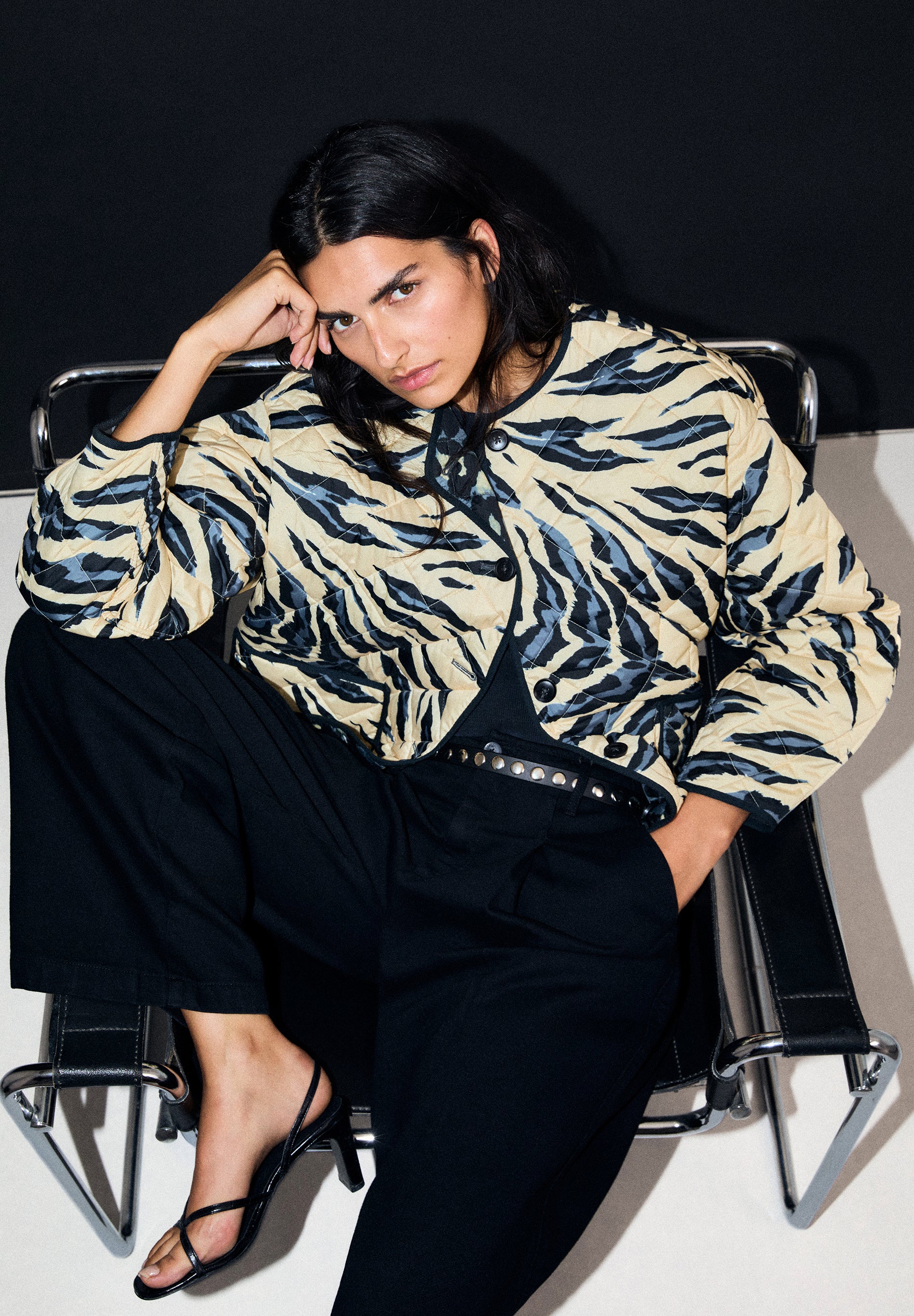 SCGSTAADPRINT JACKET