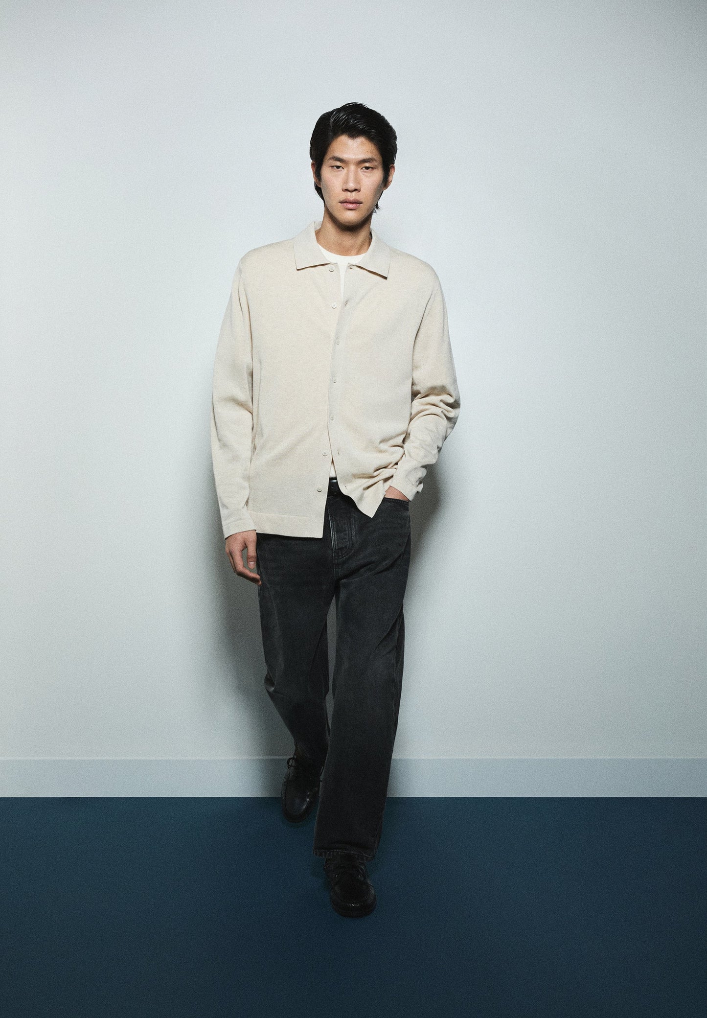 FINE KNIT CARDIGAN