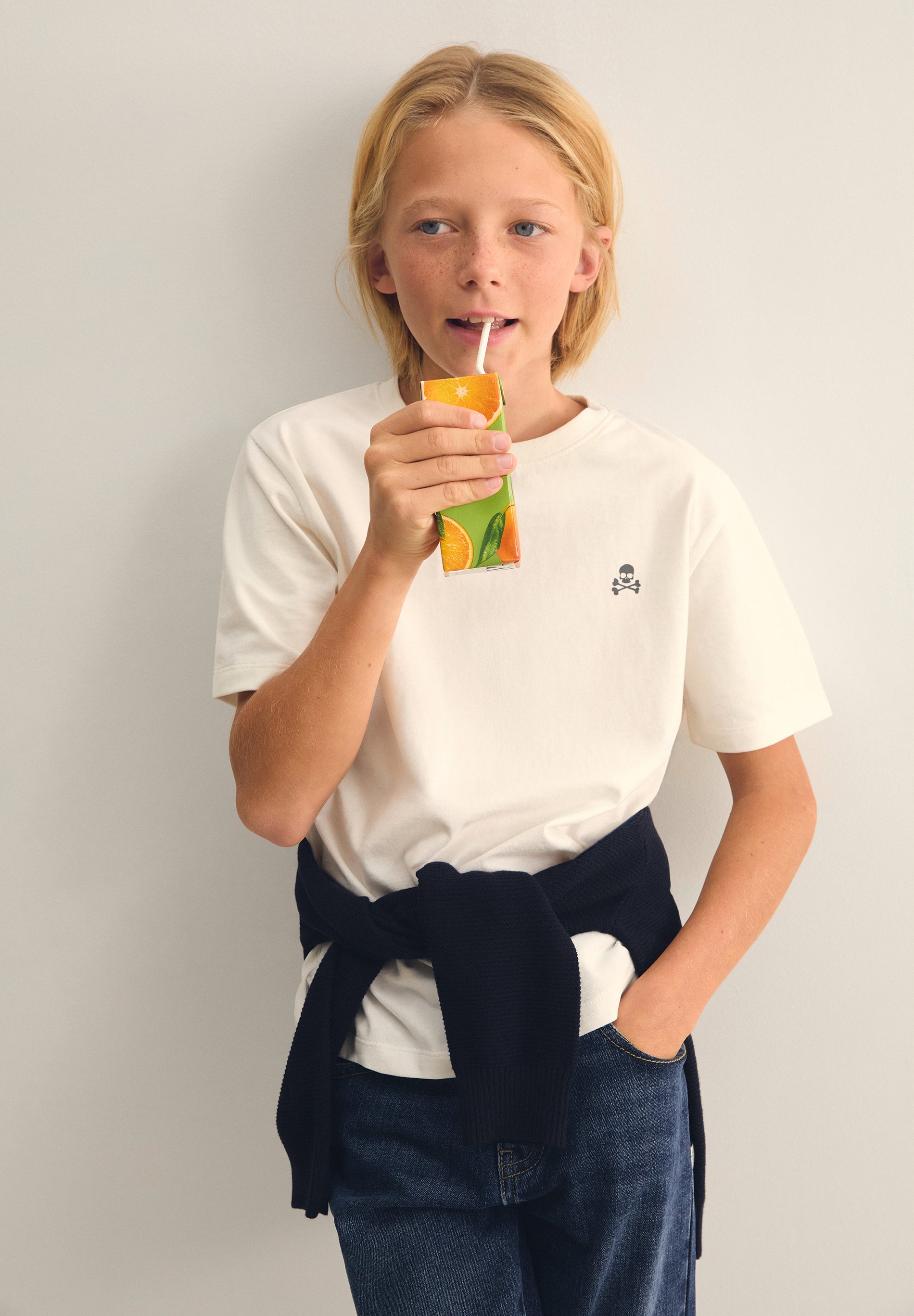 T-SHIRT WITH PANCAKE PRINT