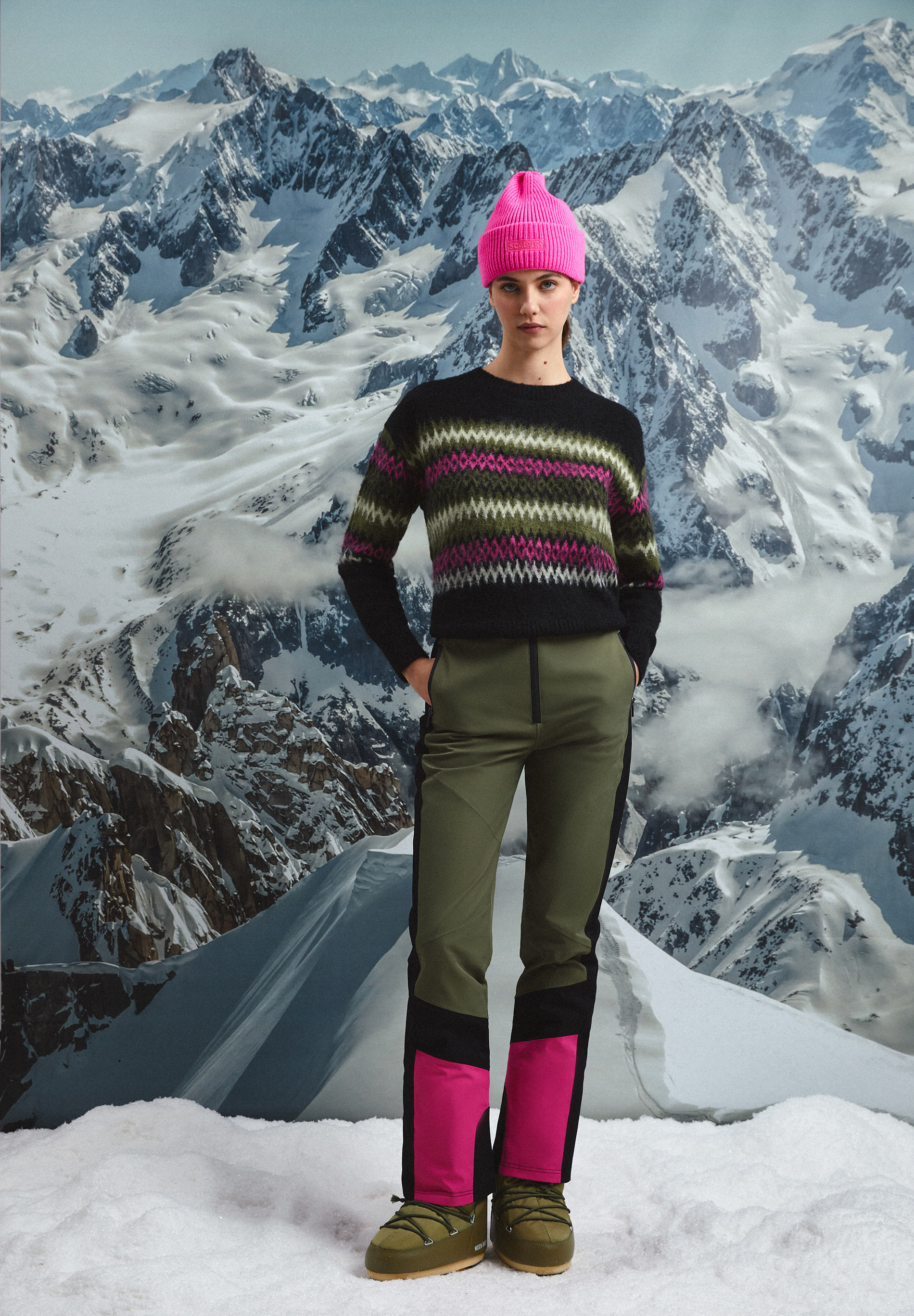 ADRENALINE MOHAIR KNIT SWEATER