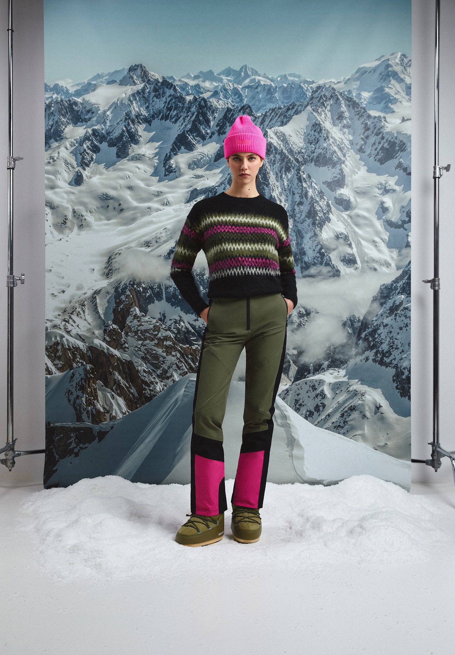 ADRENALINE MOHAIR KNIT SWEATER