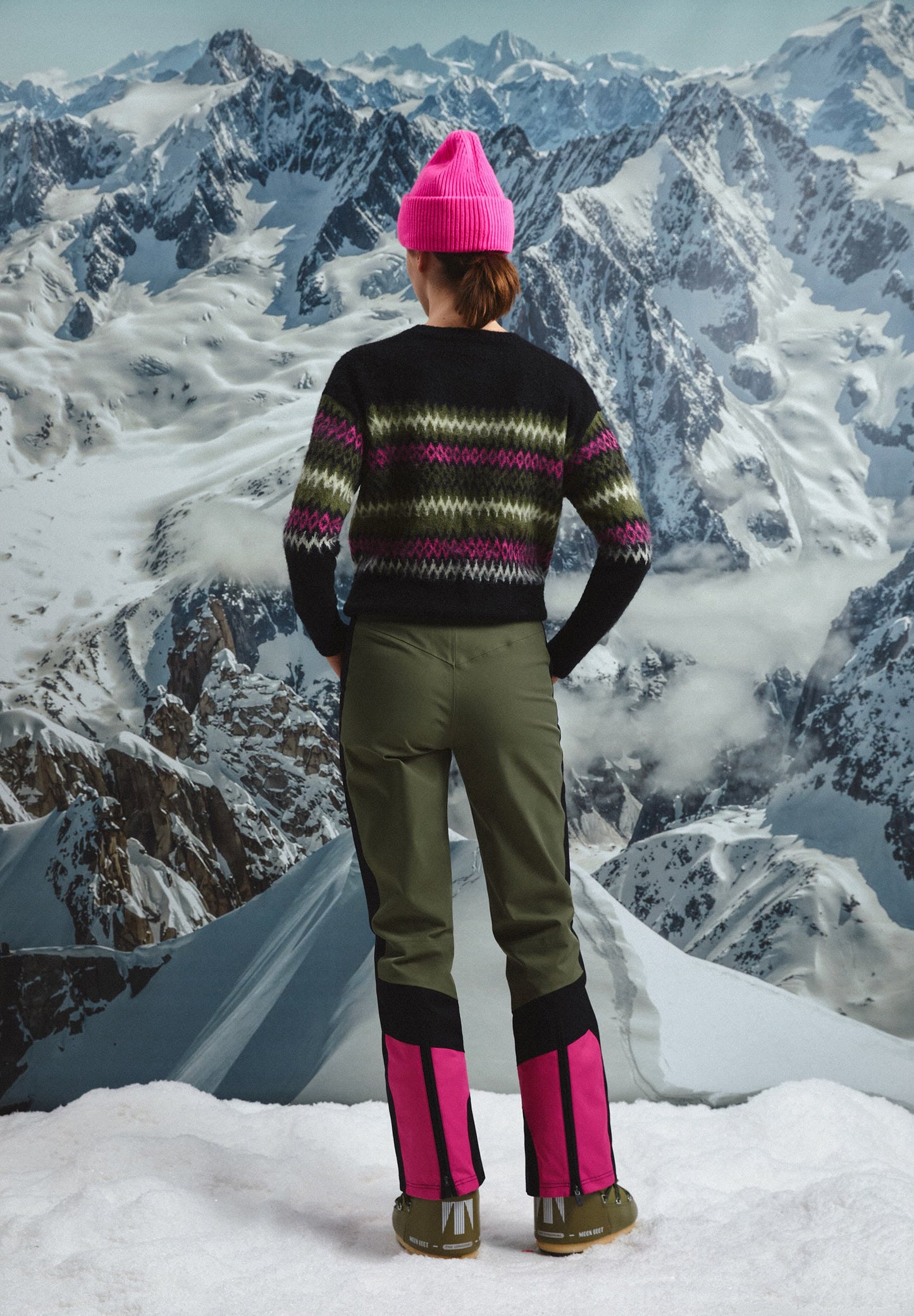 ADRENALINE MOHAIR KNIT SWEATER