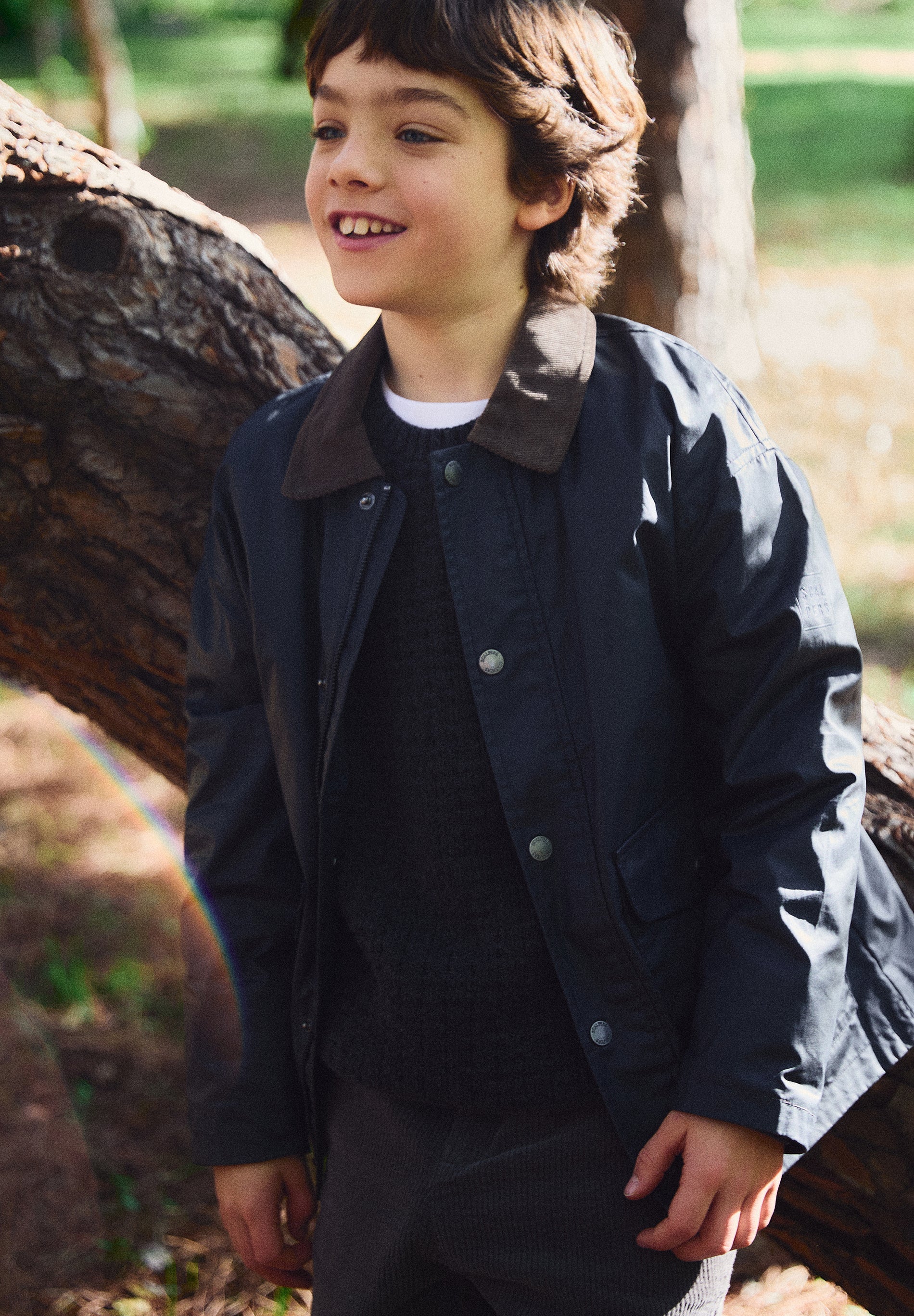 JACKET WITH SHIRT COLLAR