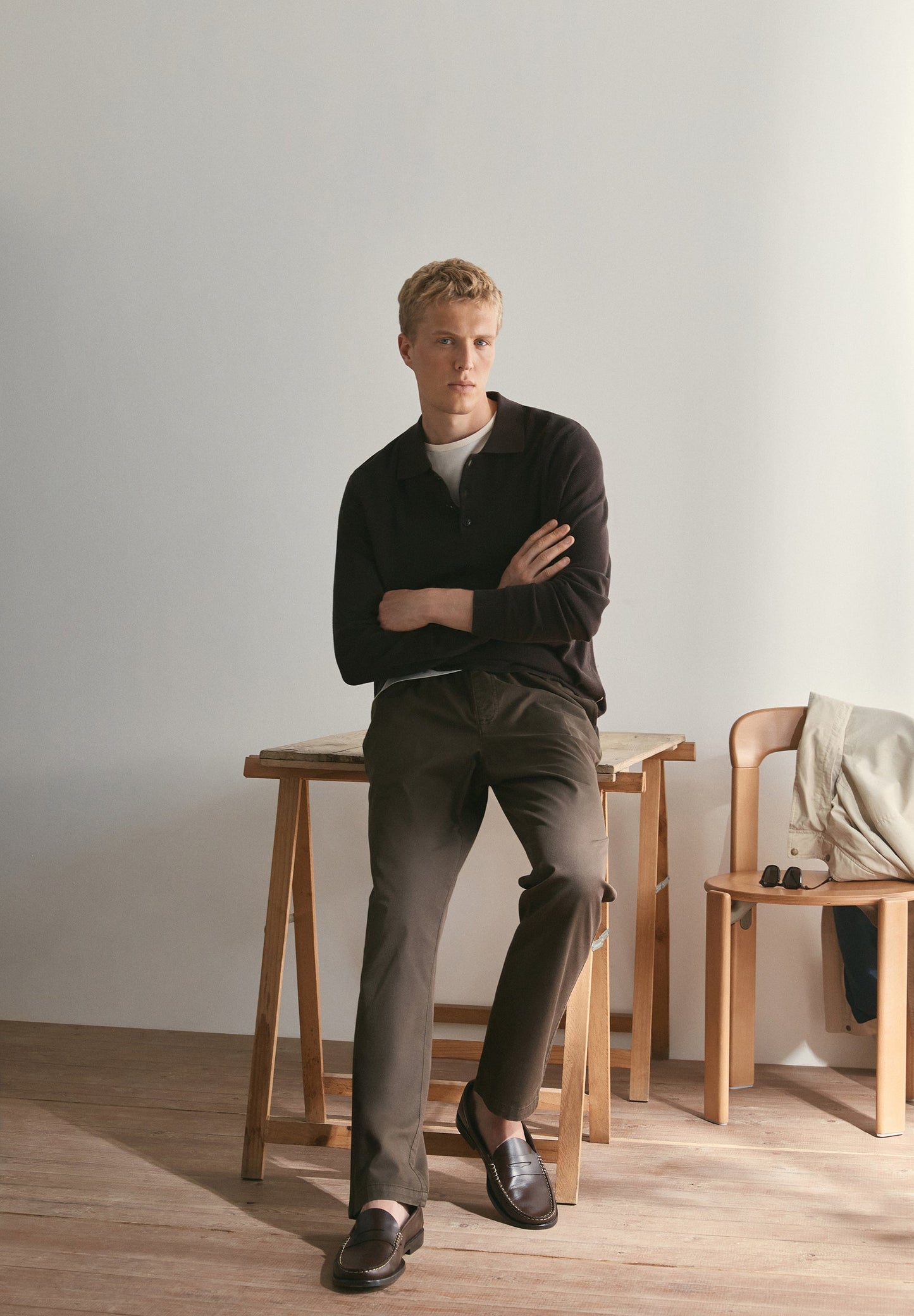 SCGARIBALDI LS POLO TRICOT