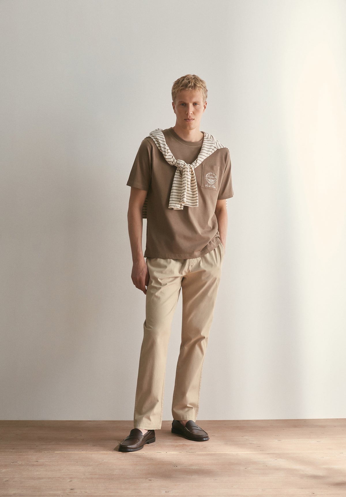 SCPOCKET SAINT BLEU TEE