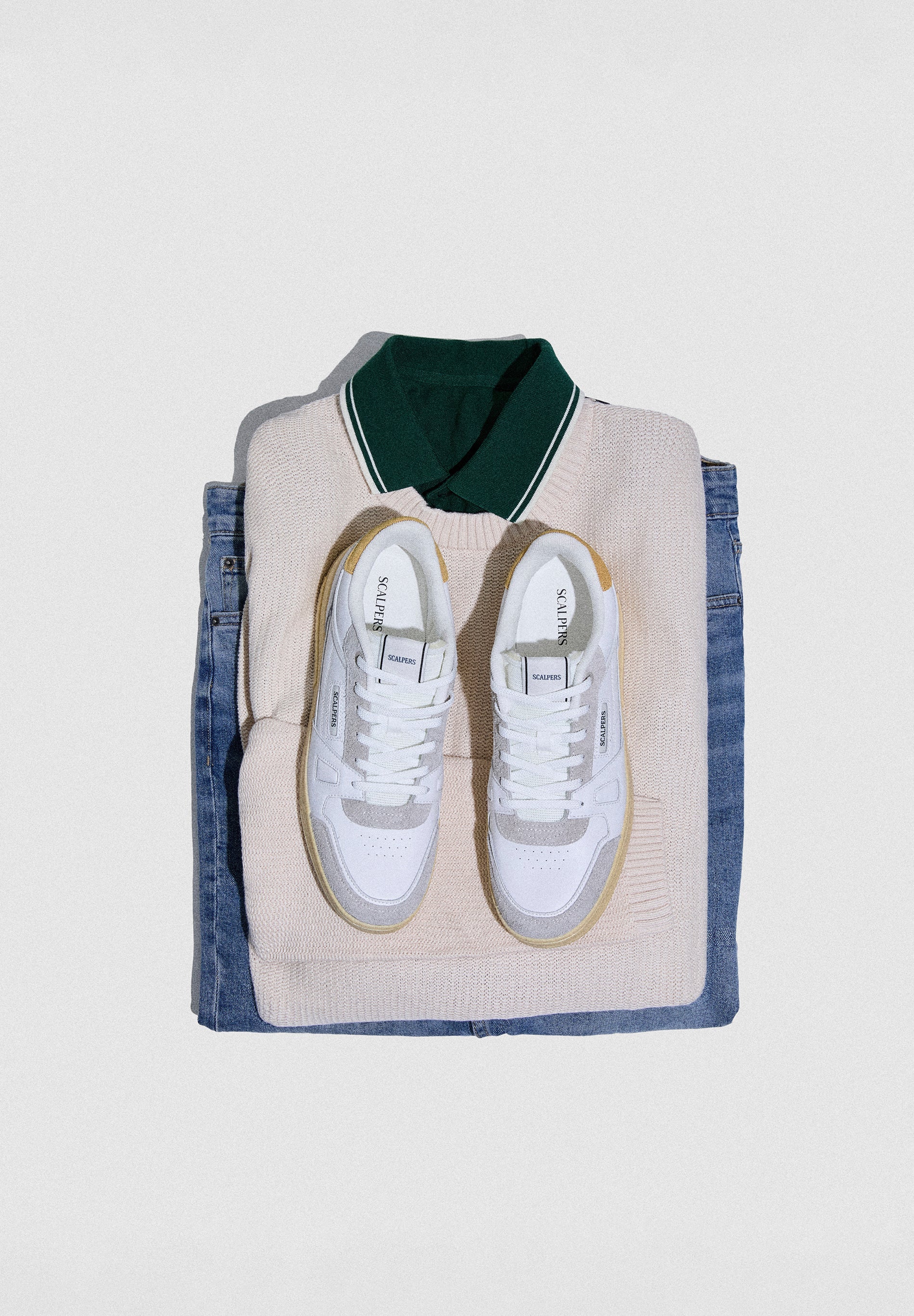 LEATHER SKULL SNEAKERS