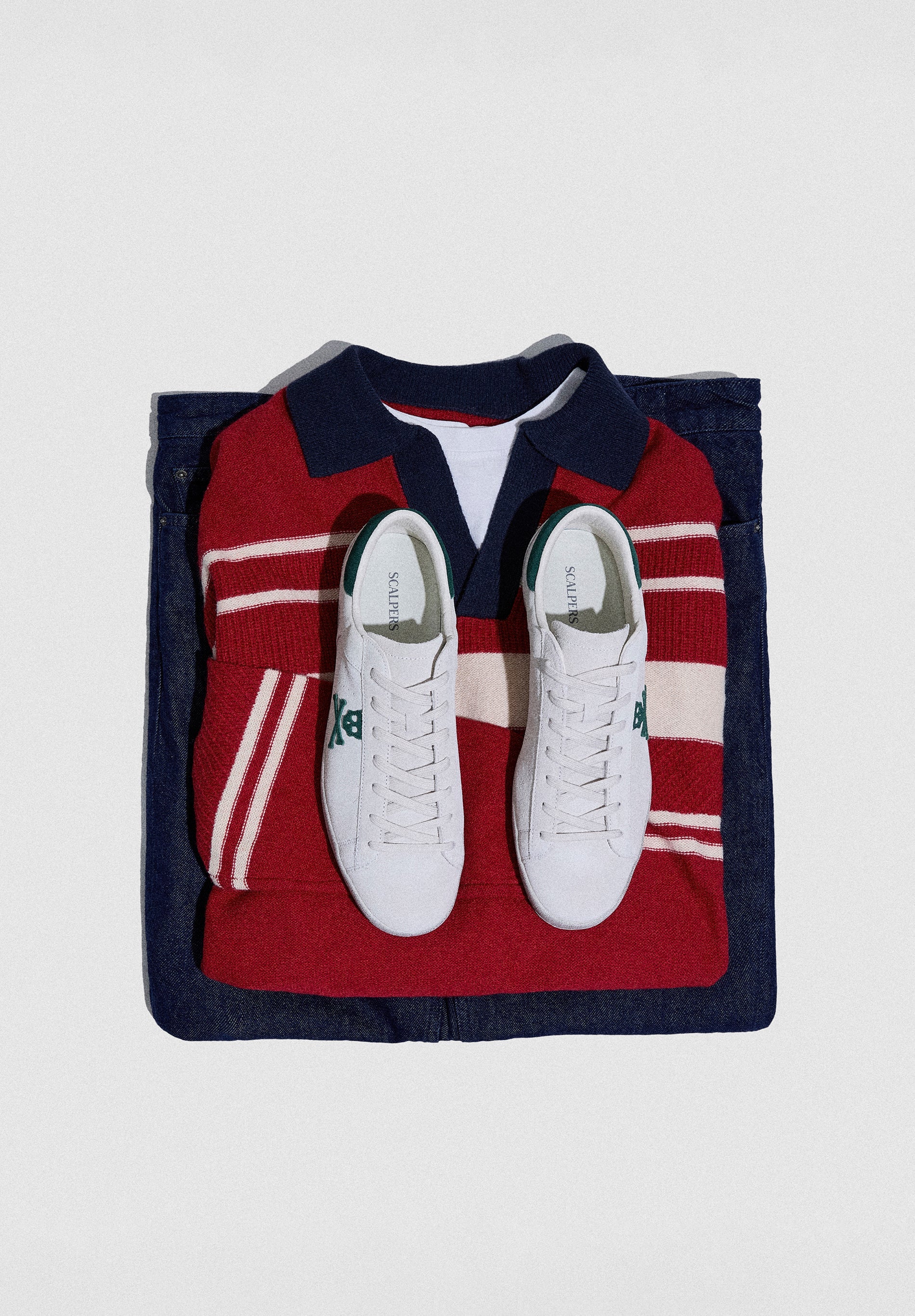 SUEDE SNEAKERS WITH SKULL