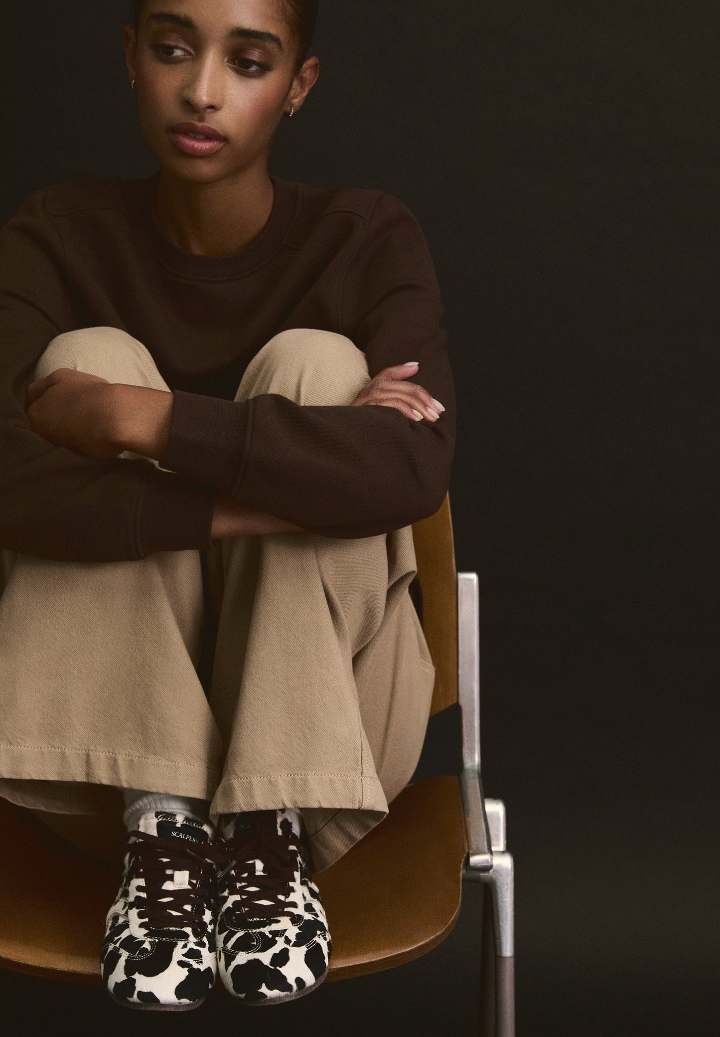 BASIC SKULL SWEATSHIRT