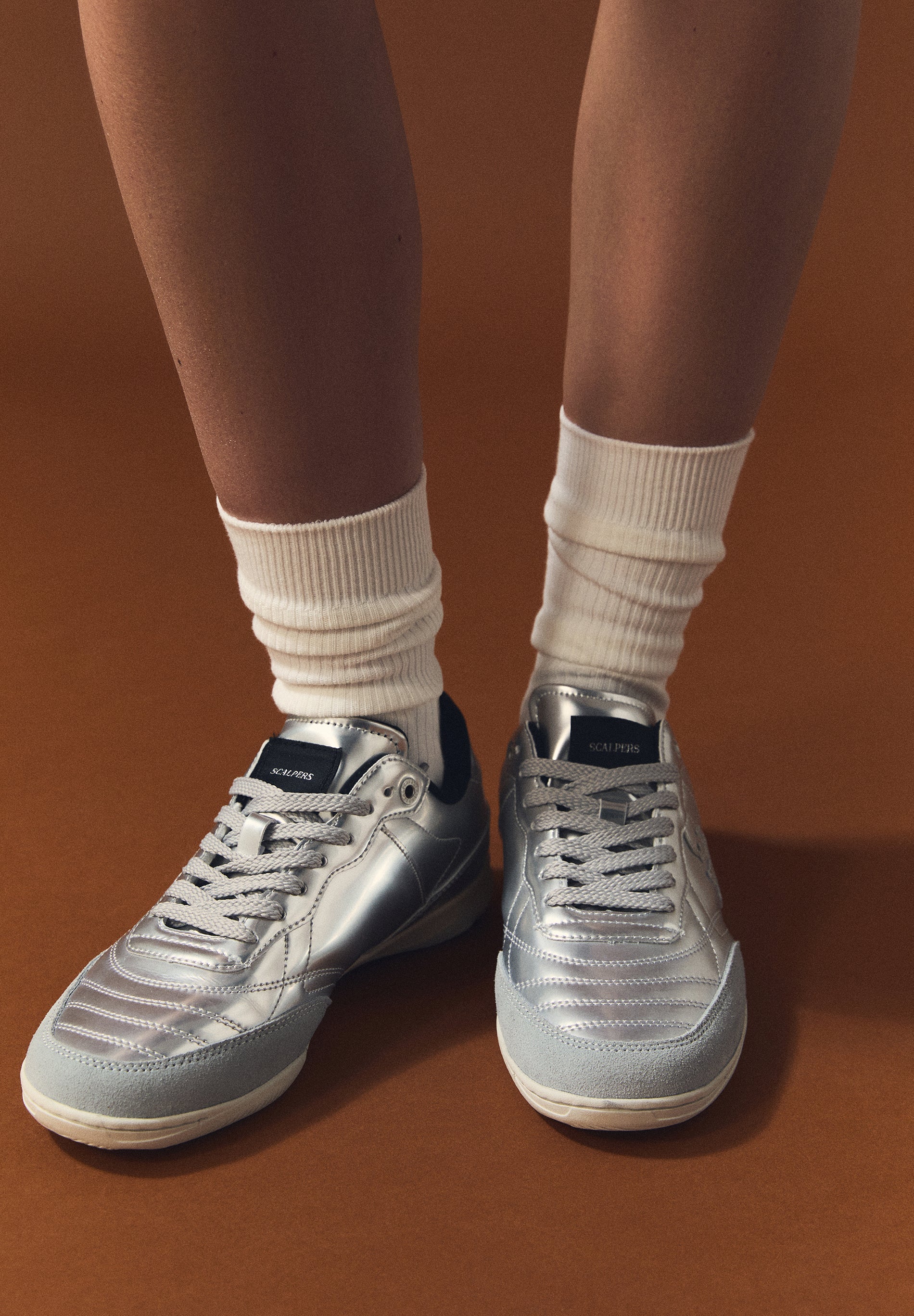 METALLIC SNEAKERS