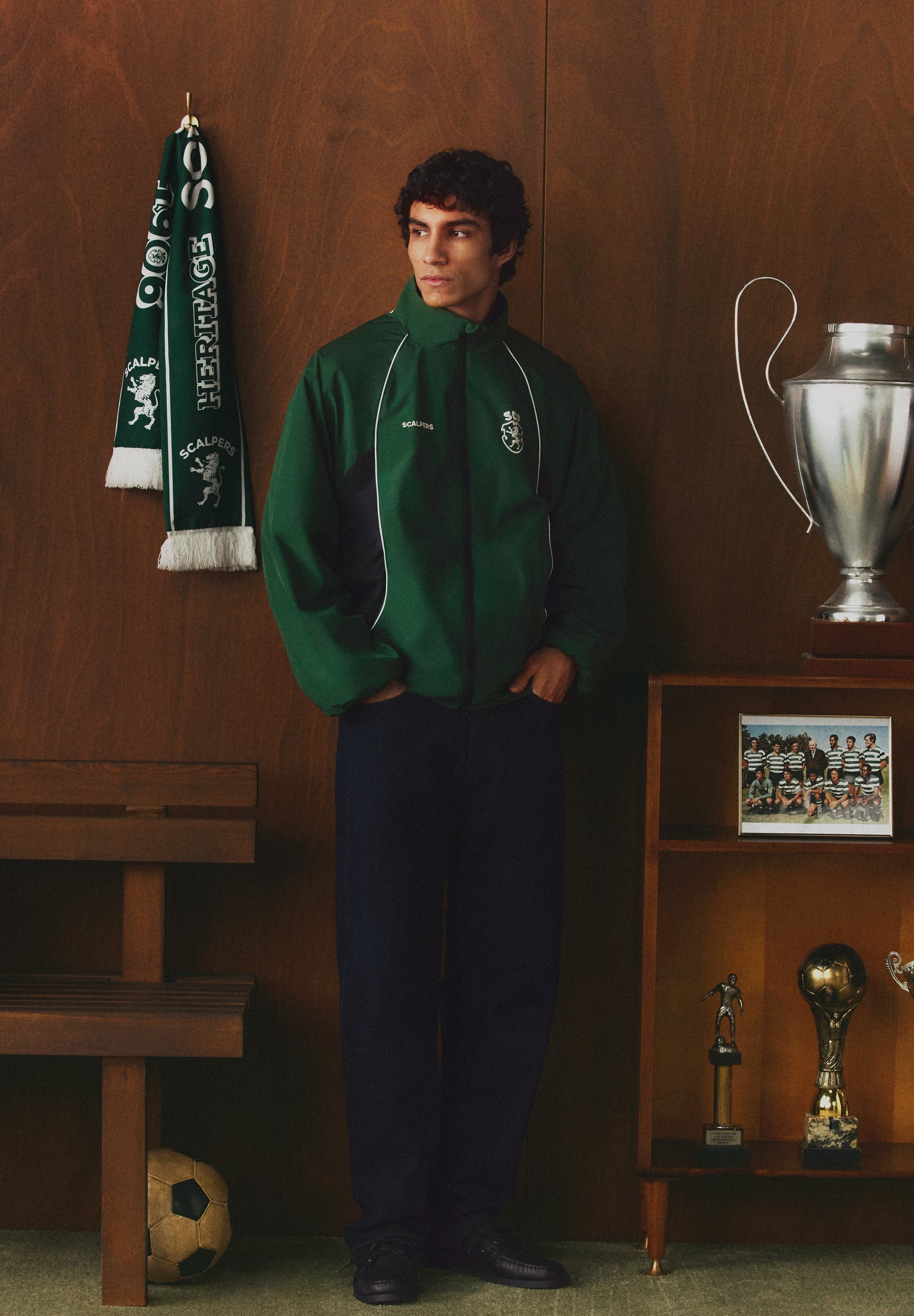 SCALPERS X SPORTING CP WINDBREAKER